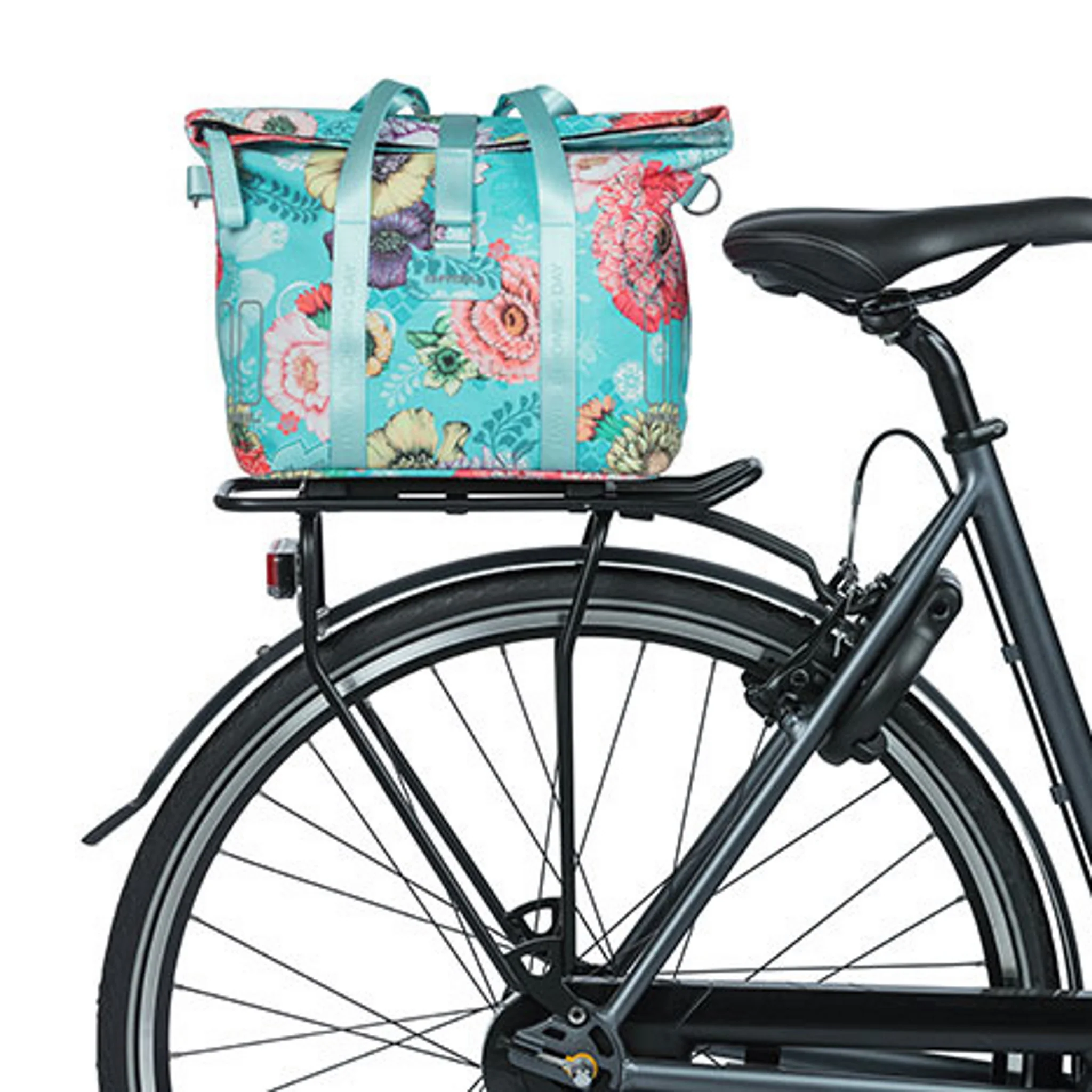 Basil Bloom Field Handbag KF Front/Hook On Rear Sky Blue - Image 4