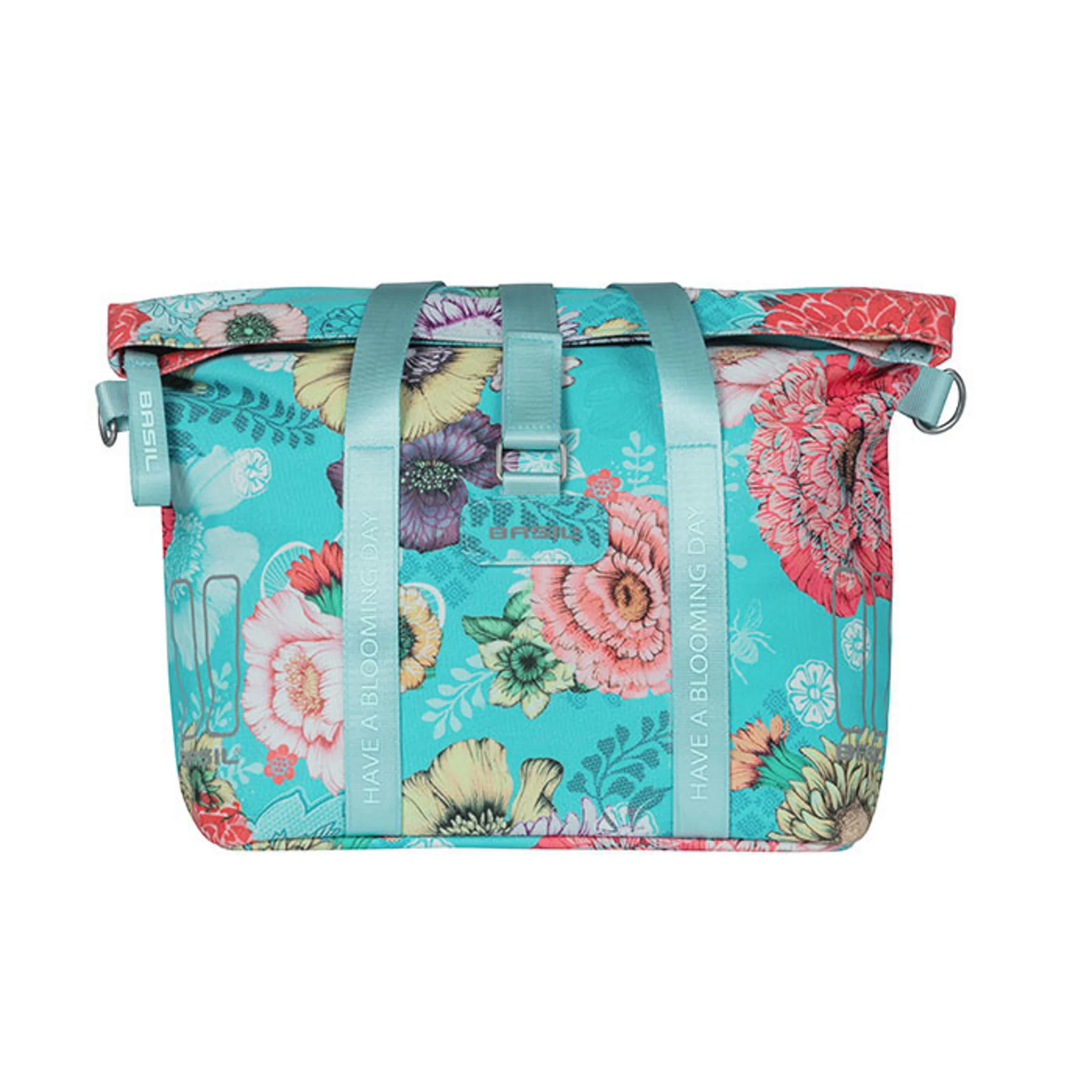 Basil Bloom Field Handbag KF Front/Hook On Rear Sky Blue - Image 6