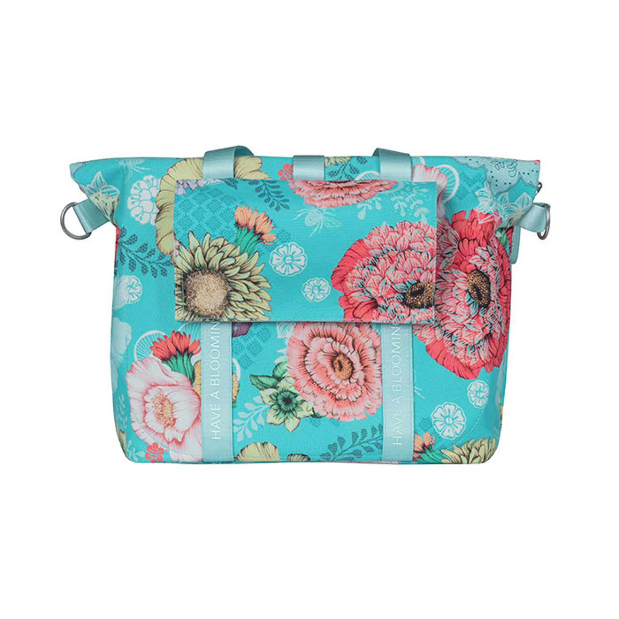 Basil Bloom Field Handbag KF Front/Hook On Rear Sky Blue - Image 7