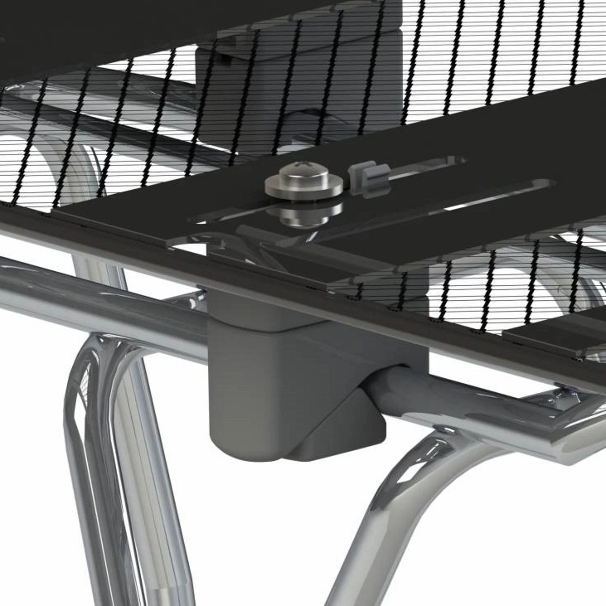 Basil Cento WSL System Rear Basket Mesh Black - Image 4