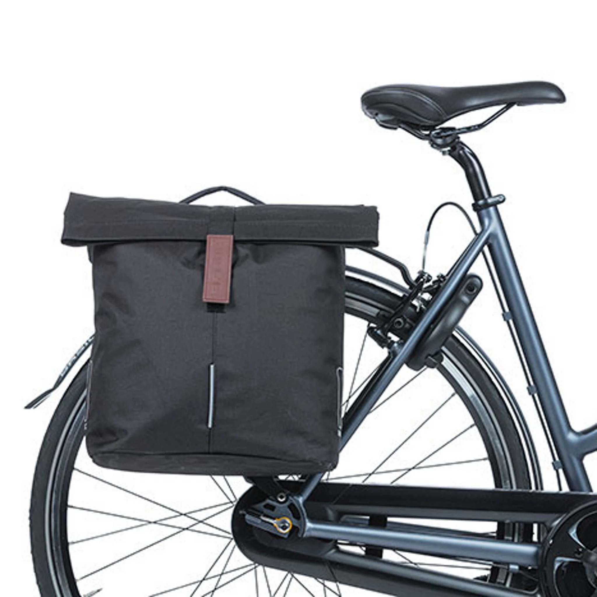 Basil City Double Bag Mik Black - Image 2