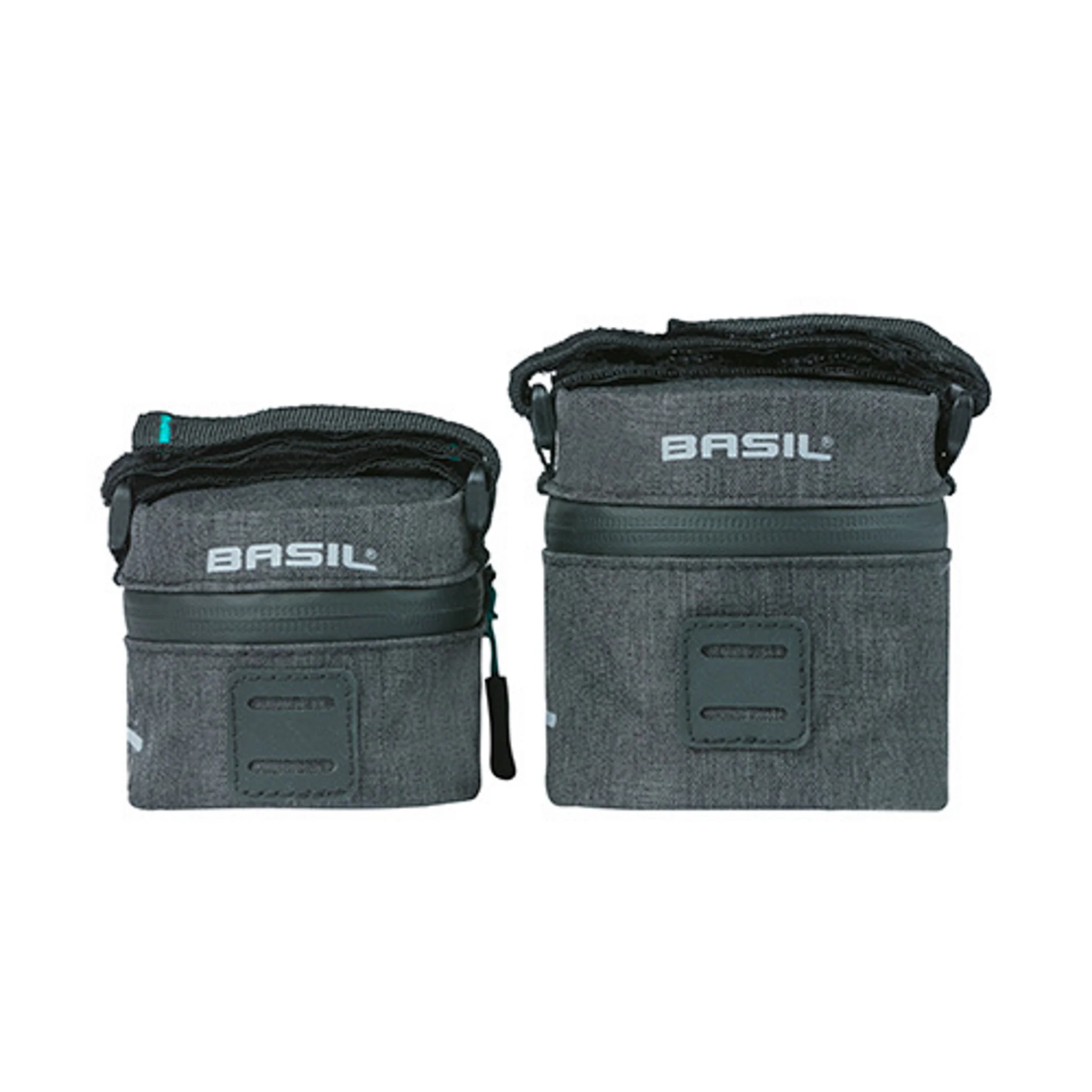 Basil Discovery 365D Saddle Bag Med 1L Black Melee - Image 3
