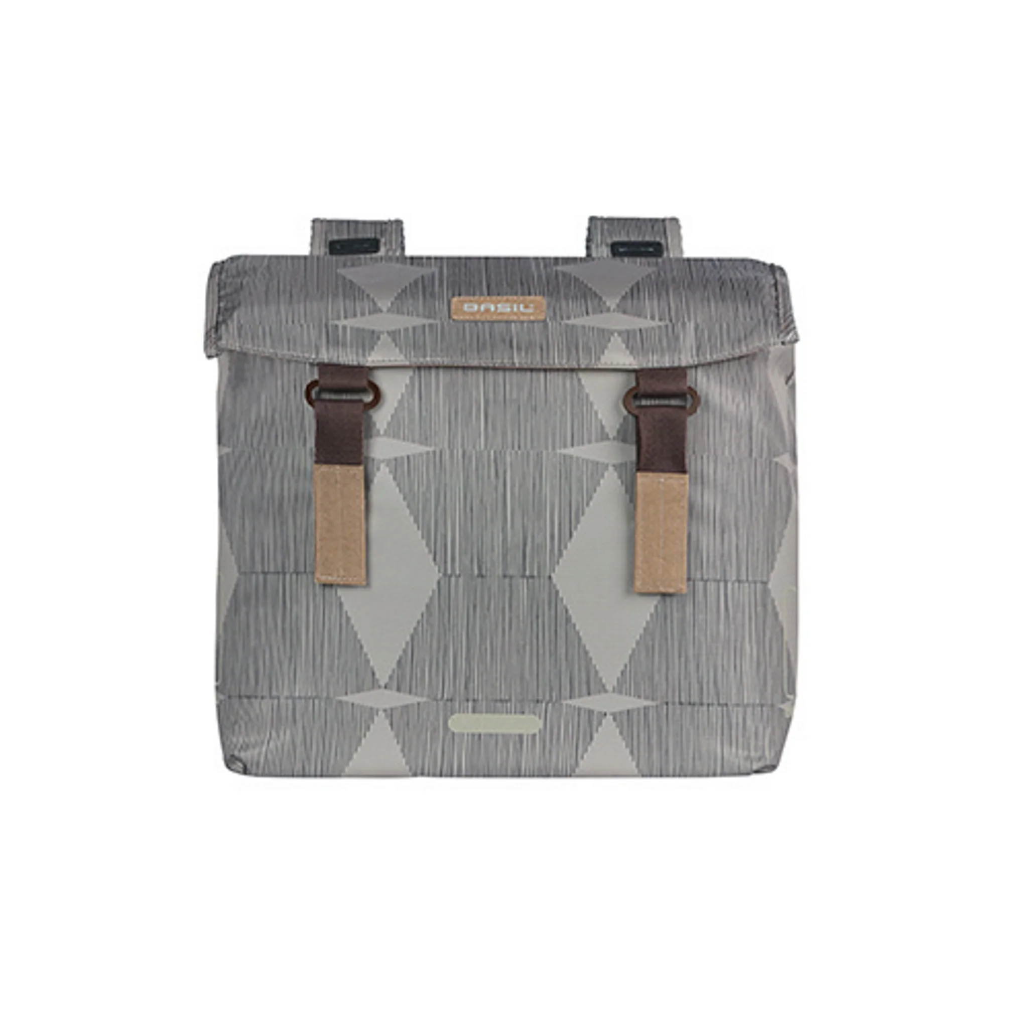 Basil Elegance Double Pannier 40-49L Chateau Taupe - Image 3