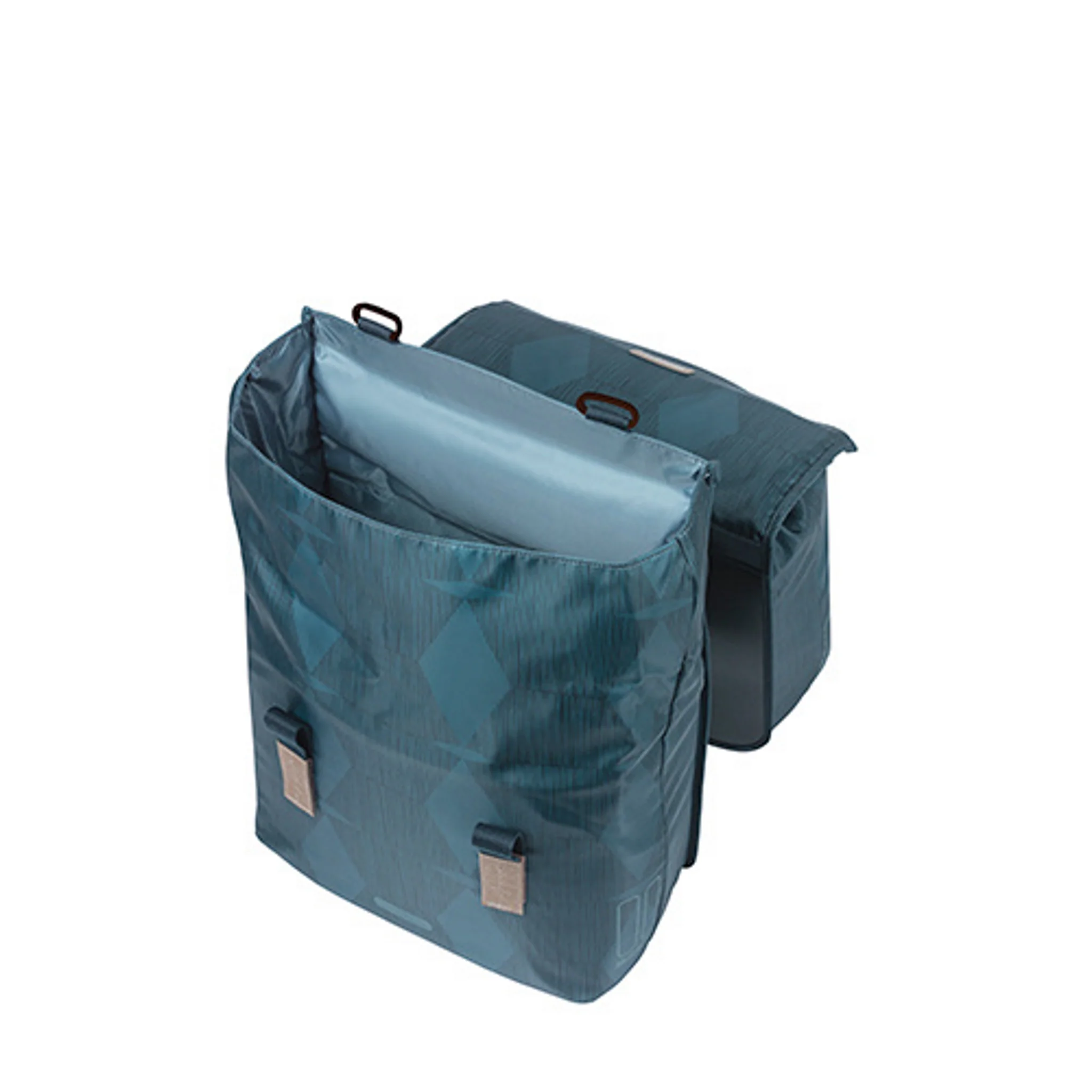 Basil Elegance Double Pannier 40-49L Estate Blue - Image 2