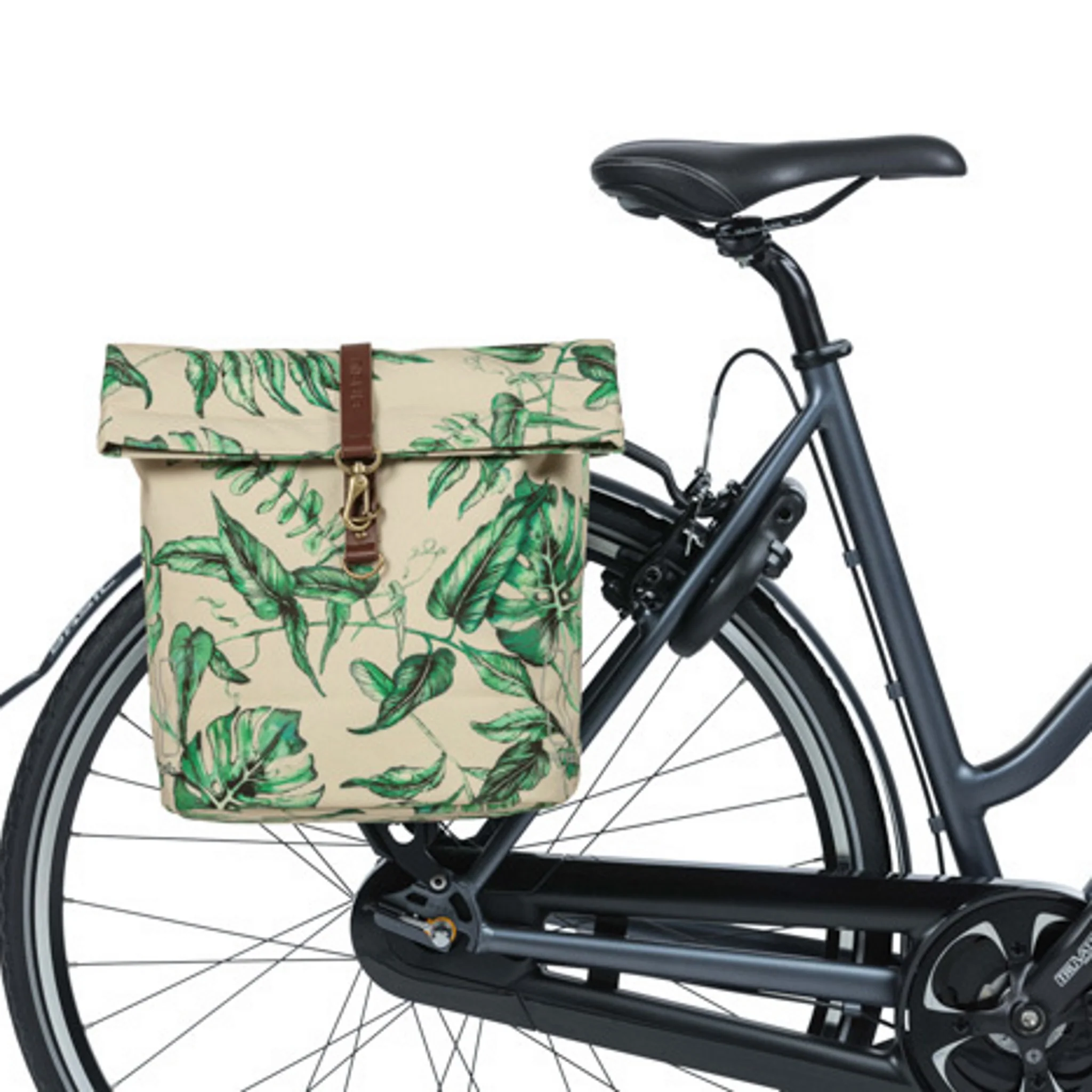 Basil Ever-Green Double Bag 28-32L Sandshell Beige - Image 2