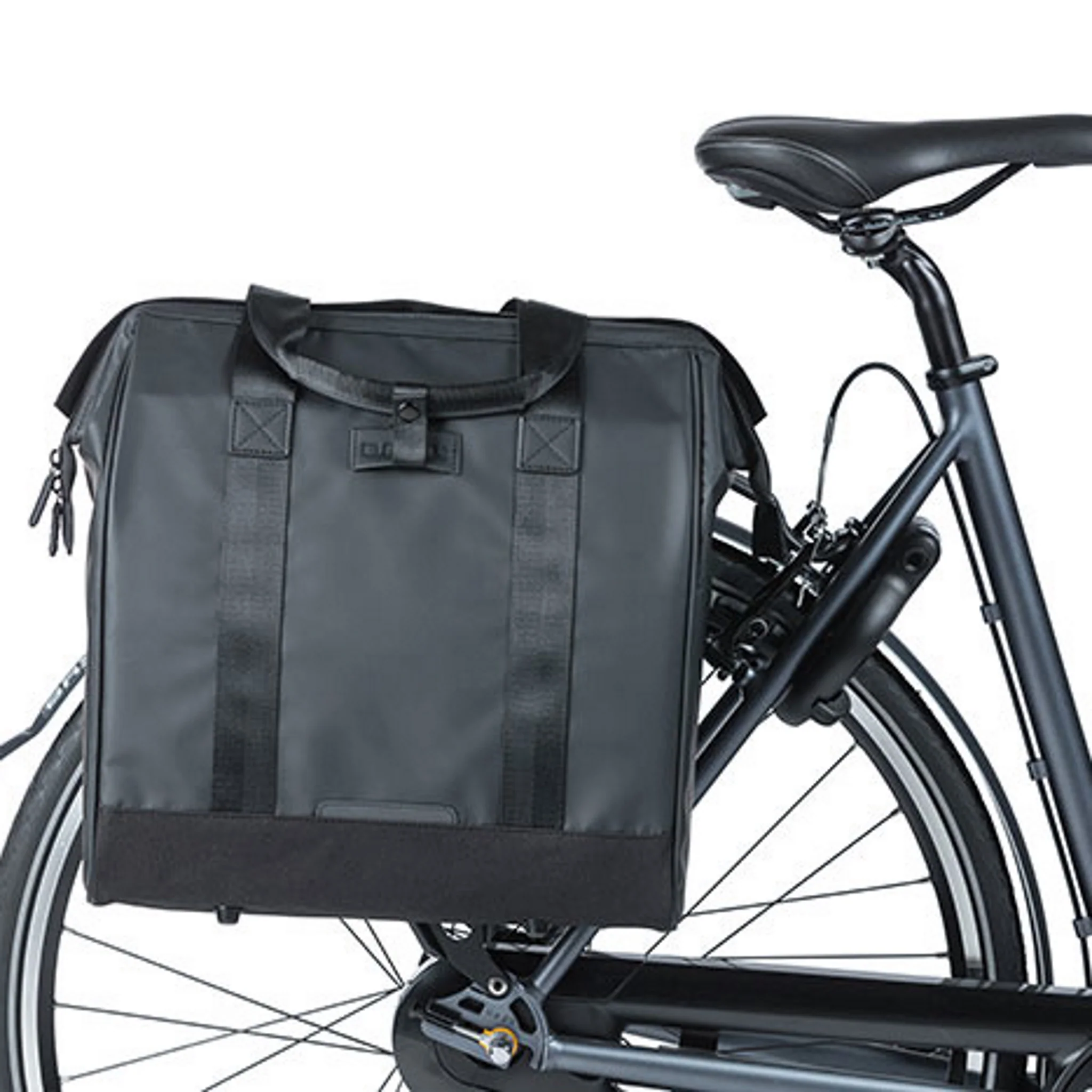 Basil Grand Tarpaulin Bicycle Shopper Black - Image 2