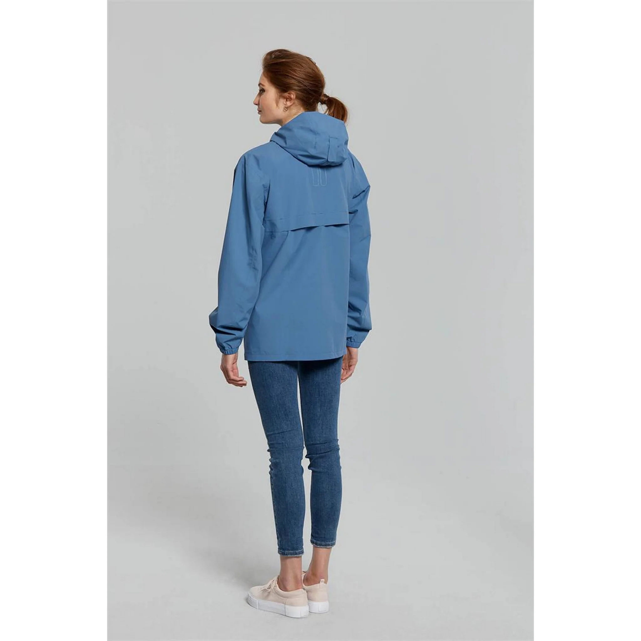 Basil Hoga Unisex Bicycle Rain Jacket Horizon Blue - Image 6