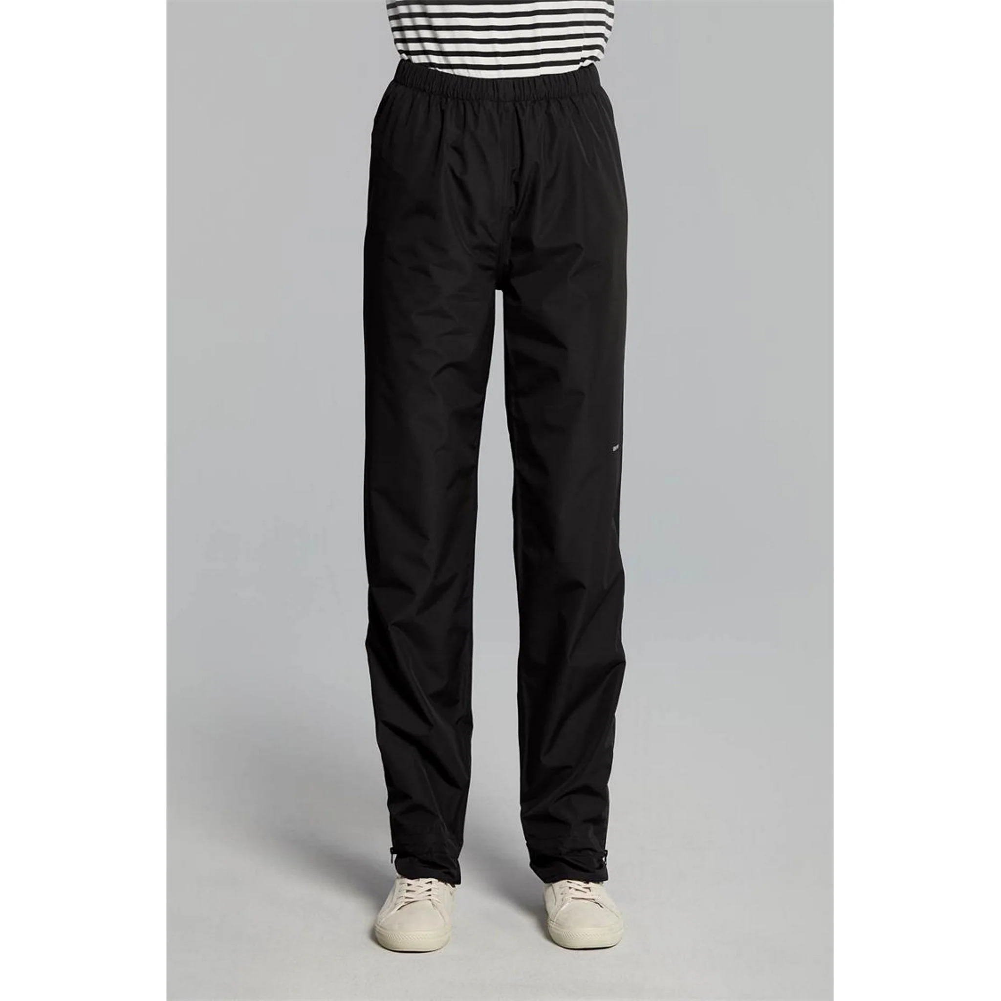 Basil Hoga Unisex Bicycle Rain Pants Jet Black - Image 4