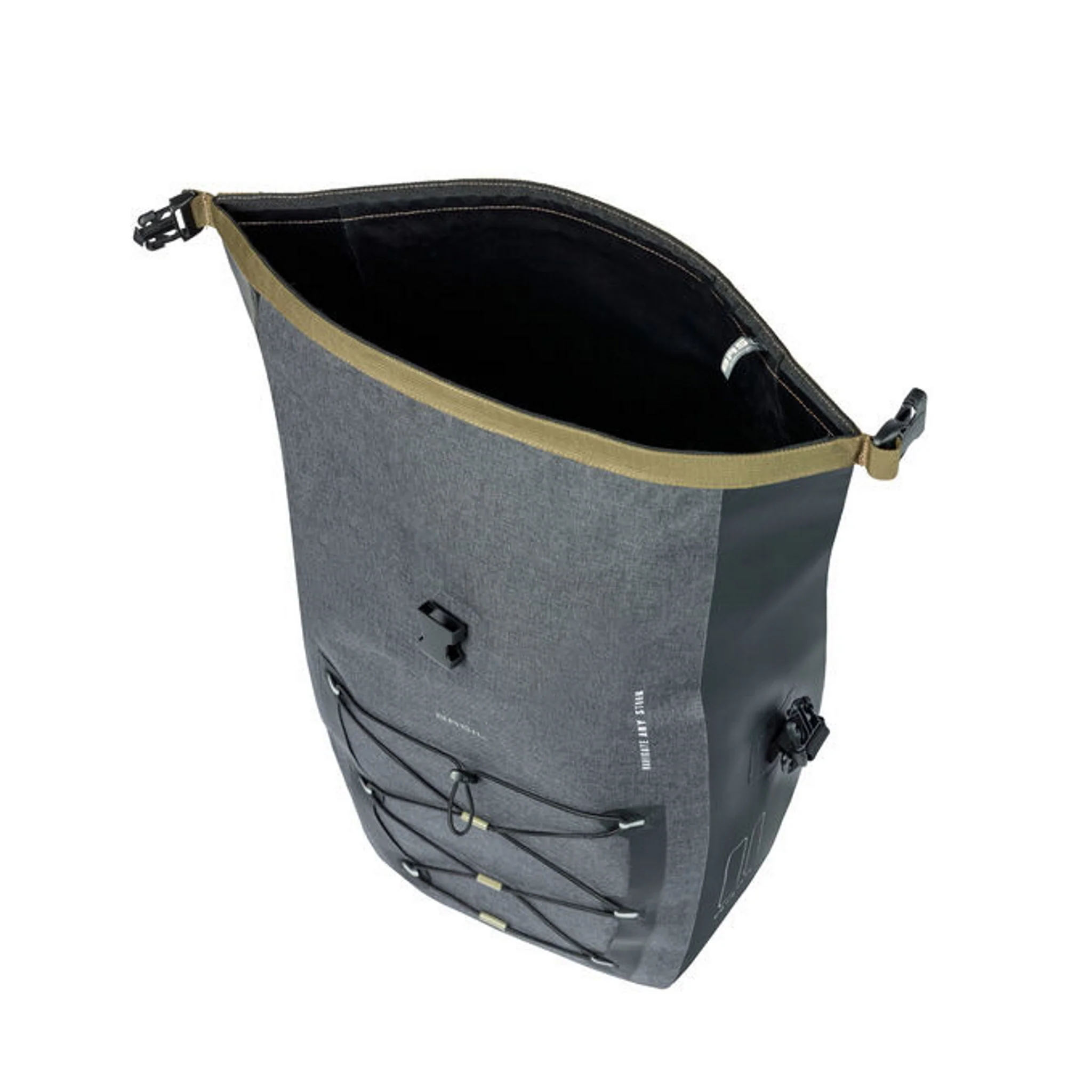 Basil Navigator Storm Large Waterproof Bag MIK Side 25-31L Black - Image 4
