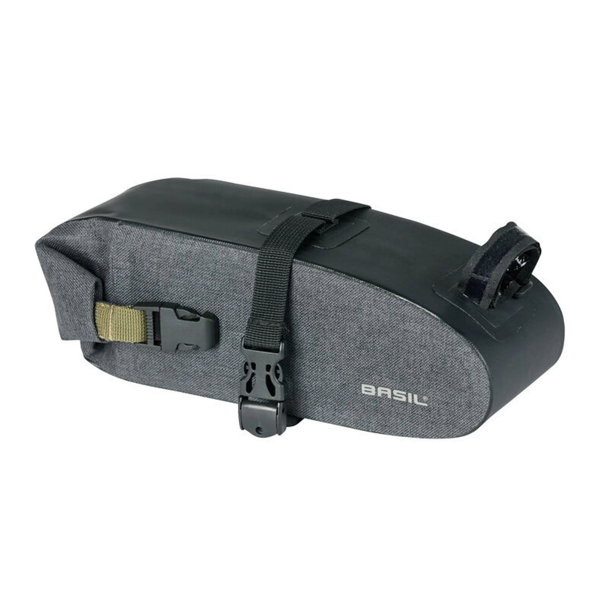 Basil Navigator Storm Waterproof Saddle Bag Medium 1.5L Black - Image 3