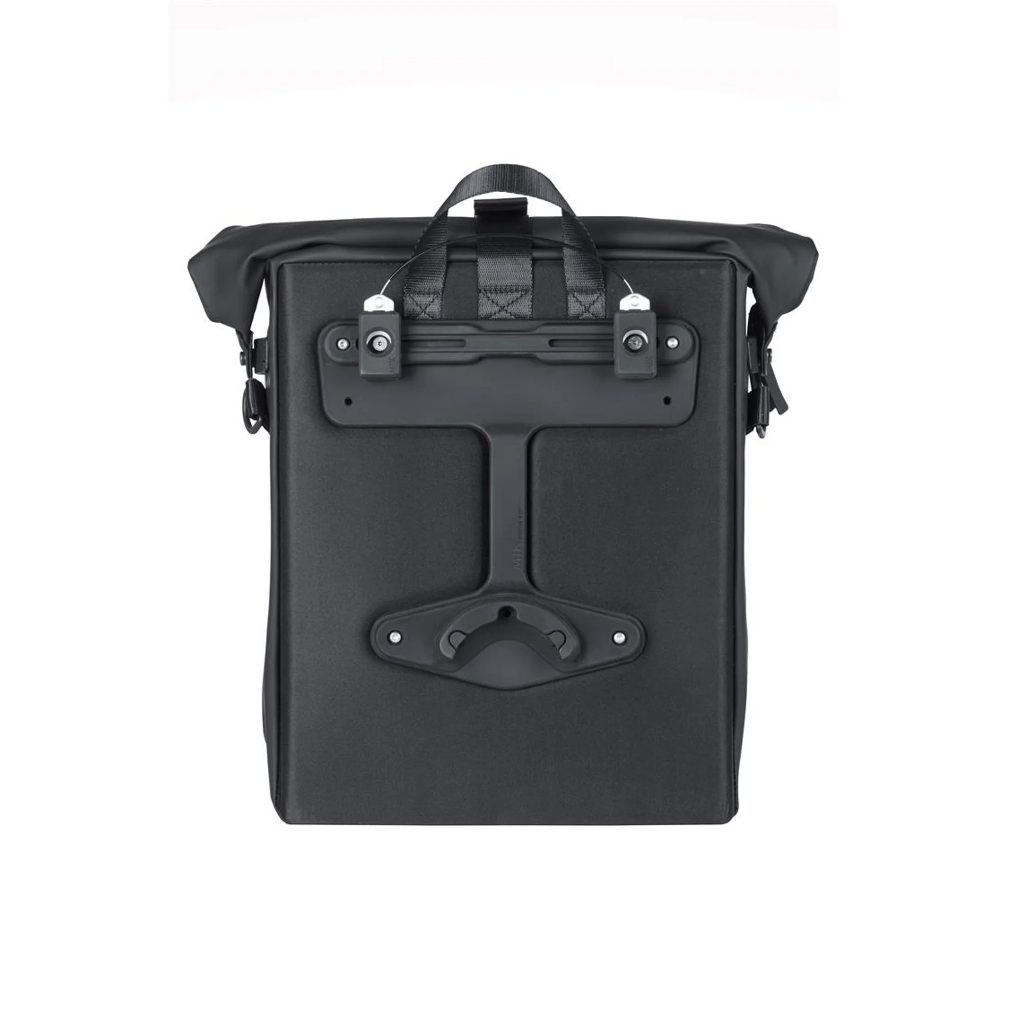 Basil Soho MIK Side Bicycle Bag/Backpack 17L with LED Light Black - Image 4