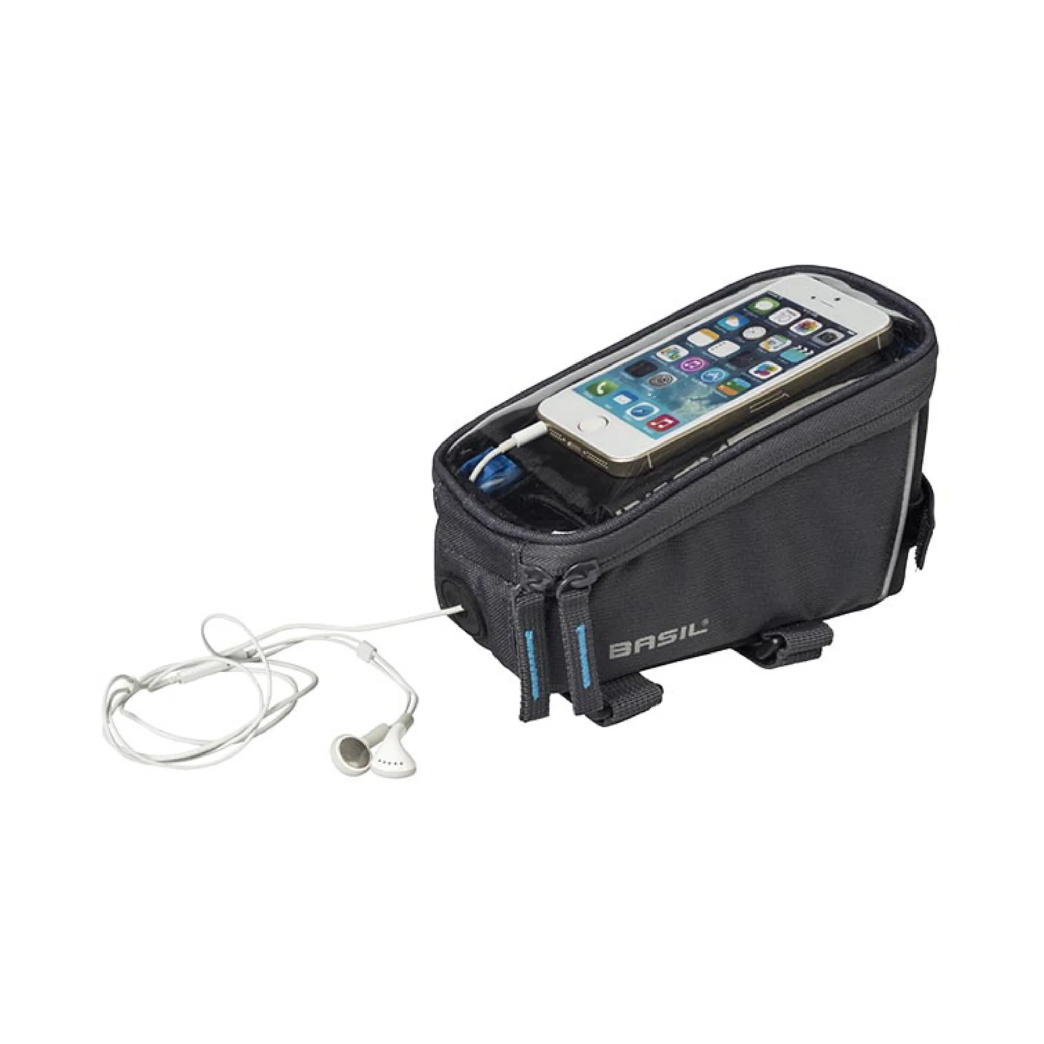 Basil Sport Design Frame Bag, 1L, Graphite - Image 2