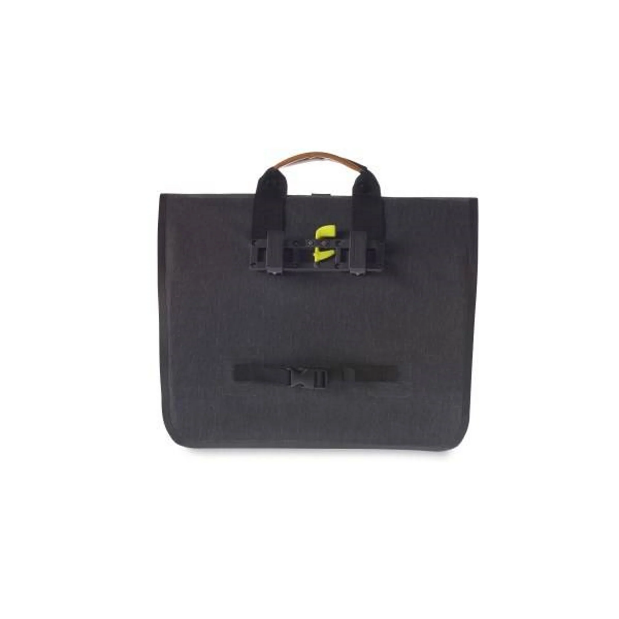 Basil Urban Dry Business Bag / Bicycle Shoulder Bag 20L Charcoal Melee - Image 3
