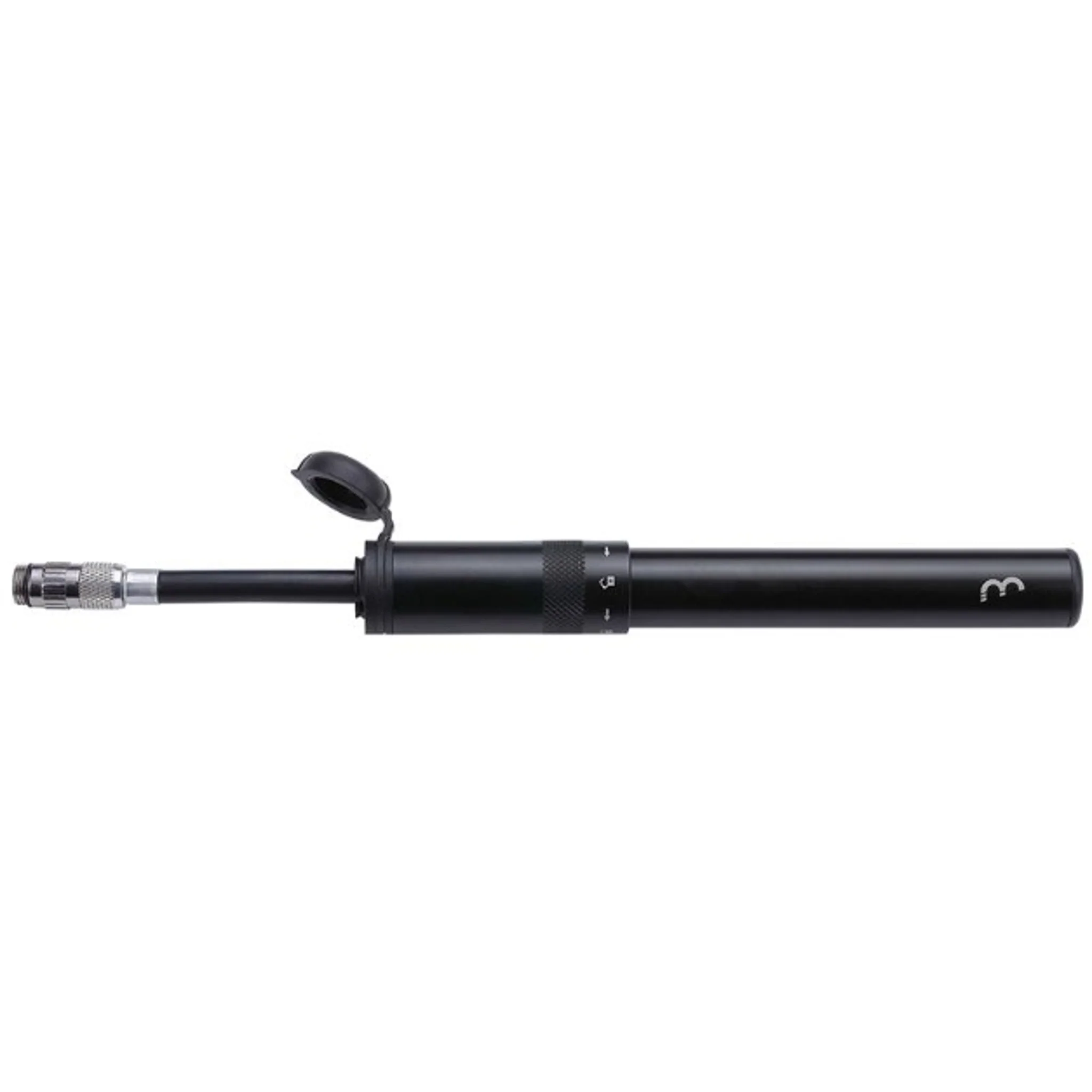 BBB Easyroad Minipump Black Aluminum 185mm 130Psi - Image 4