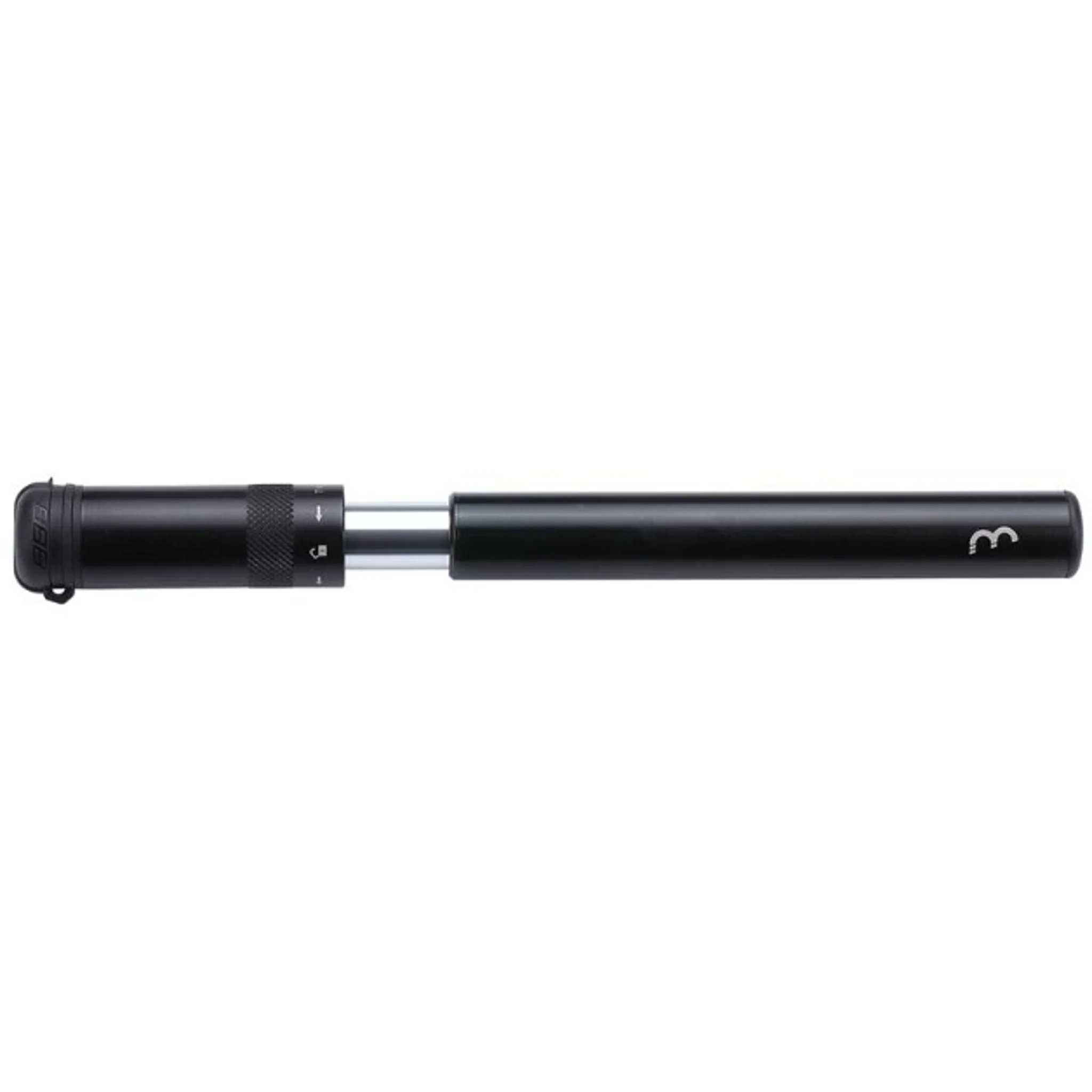 BBB Easyroad Minipump Black Aluminum 185mm 130Psi - Image 5