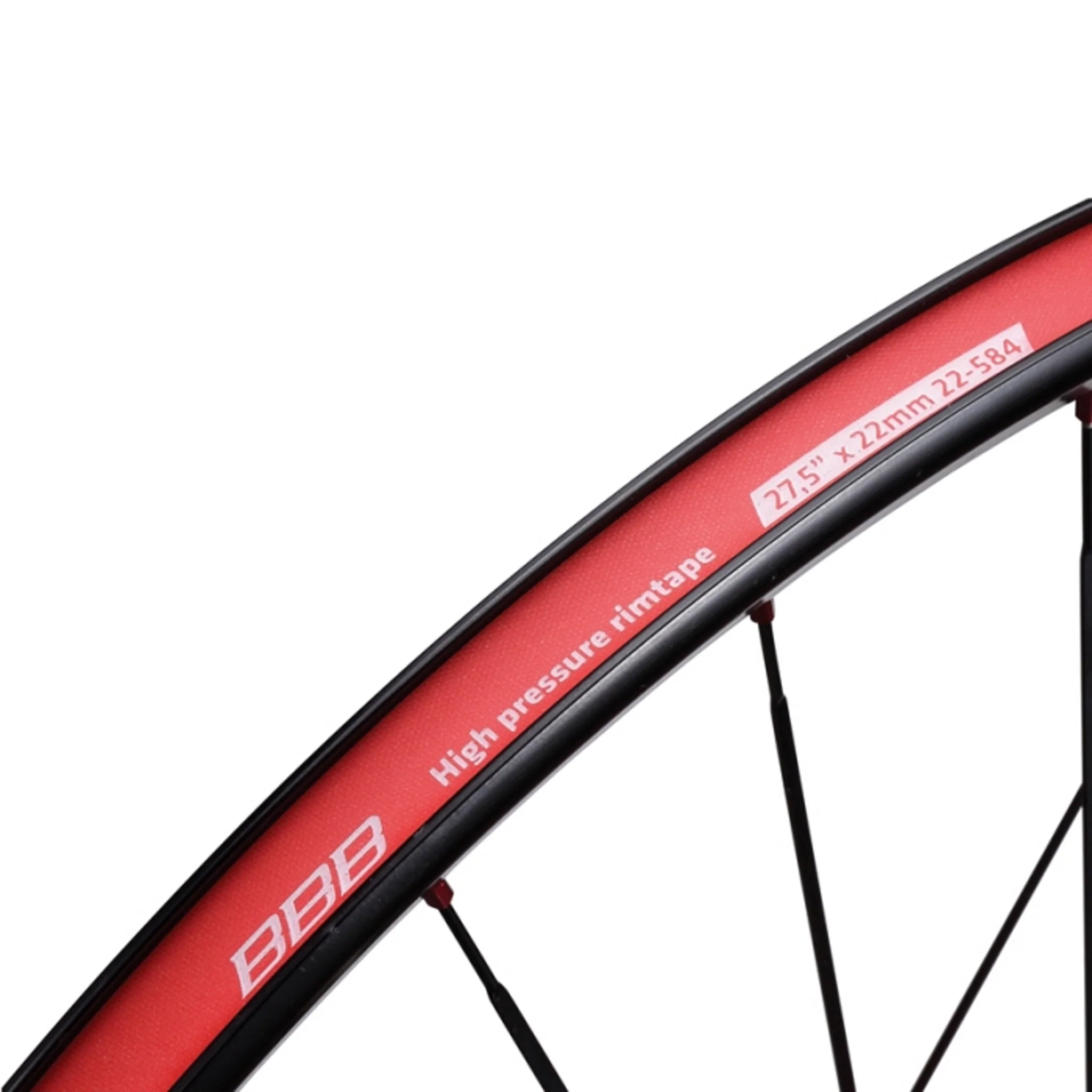 BBB RIMTAPE Nylon HP 27.5” (584) x 22mm 2pc - Image 2