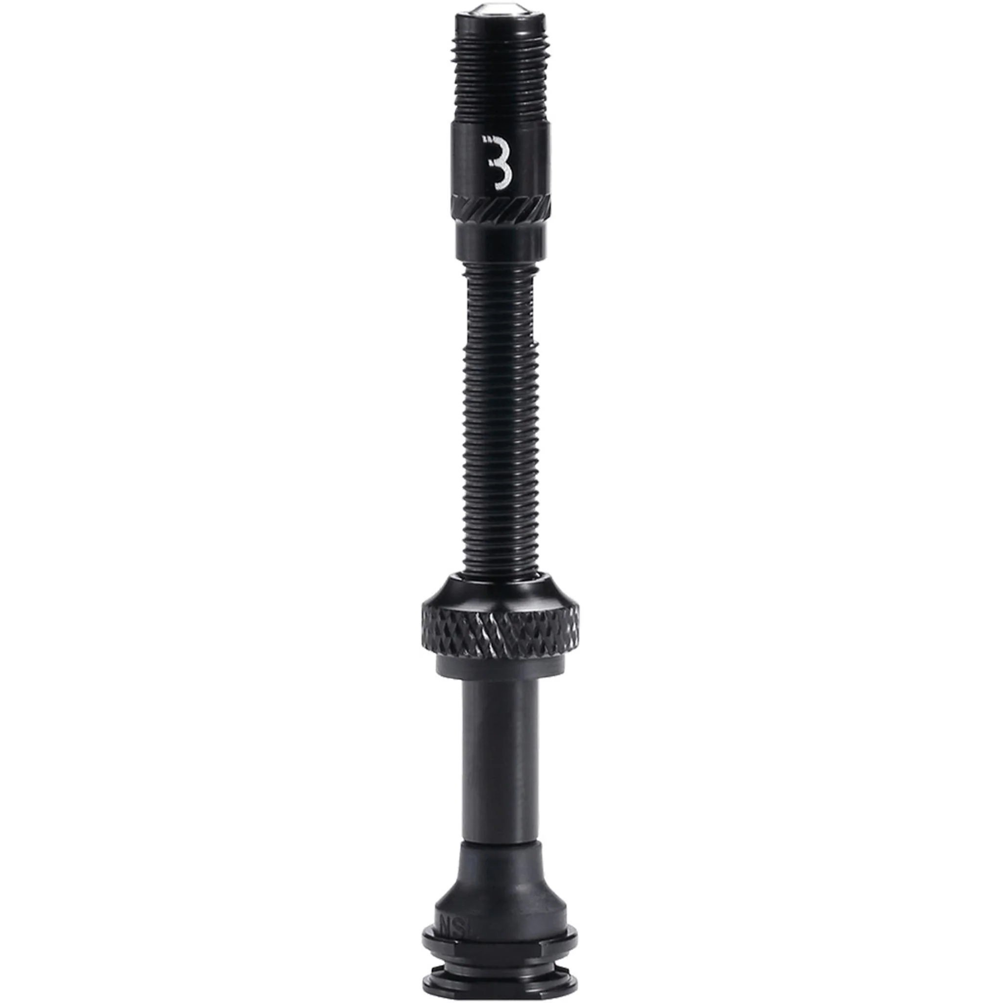 BBB Aluminum CoreCap Tubeless Valves with Caps 2pcs 60mm Black - Image 4