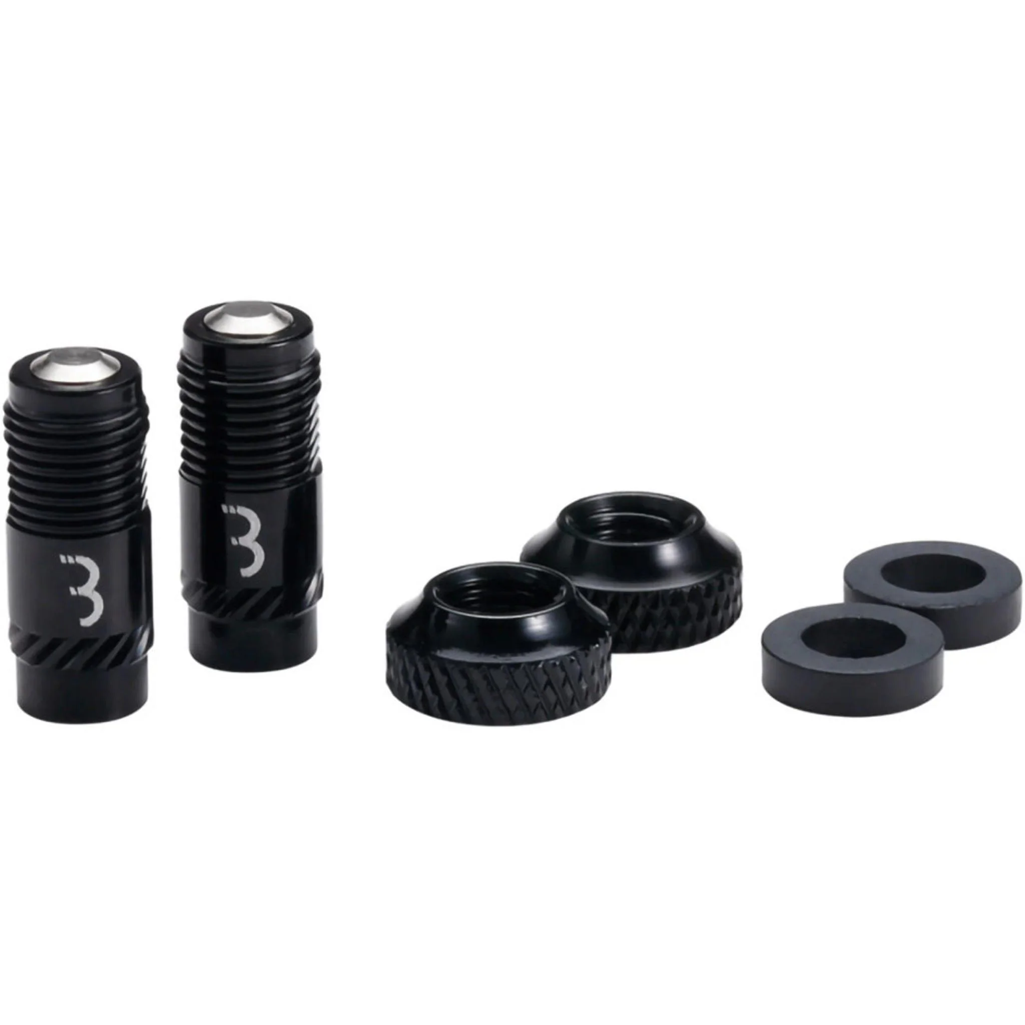 BBB Cycling CoreCap Tubeless Valve Cap 2-Piece Black