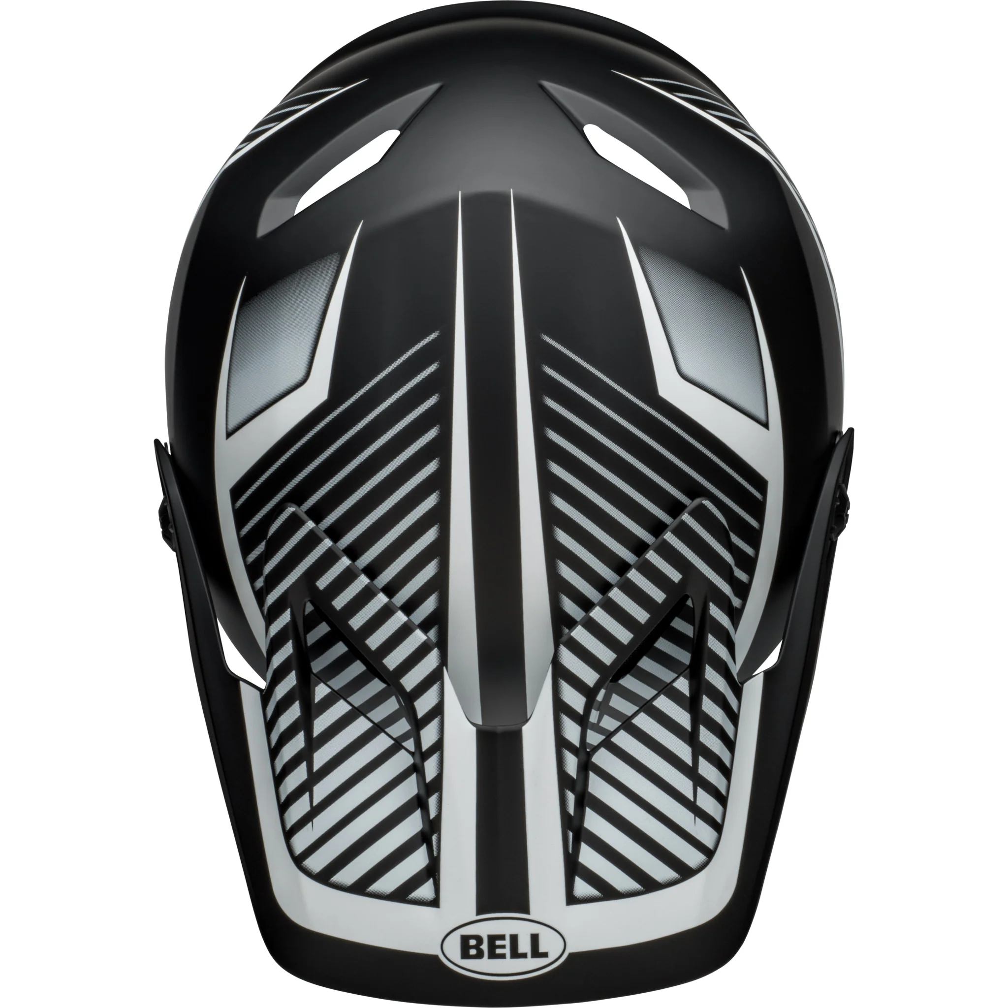 Bell Helmet Transfer Matte Black/White - Image 3