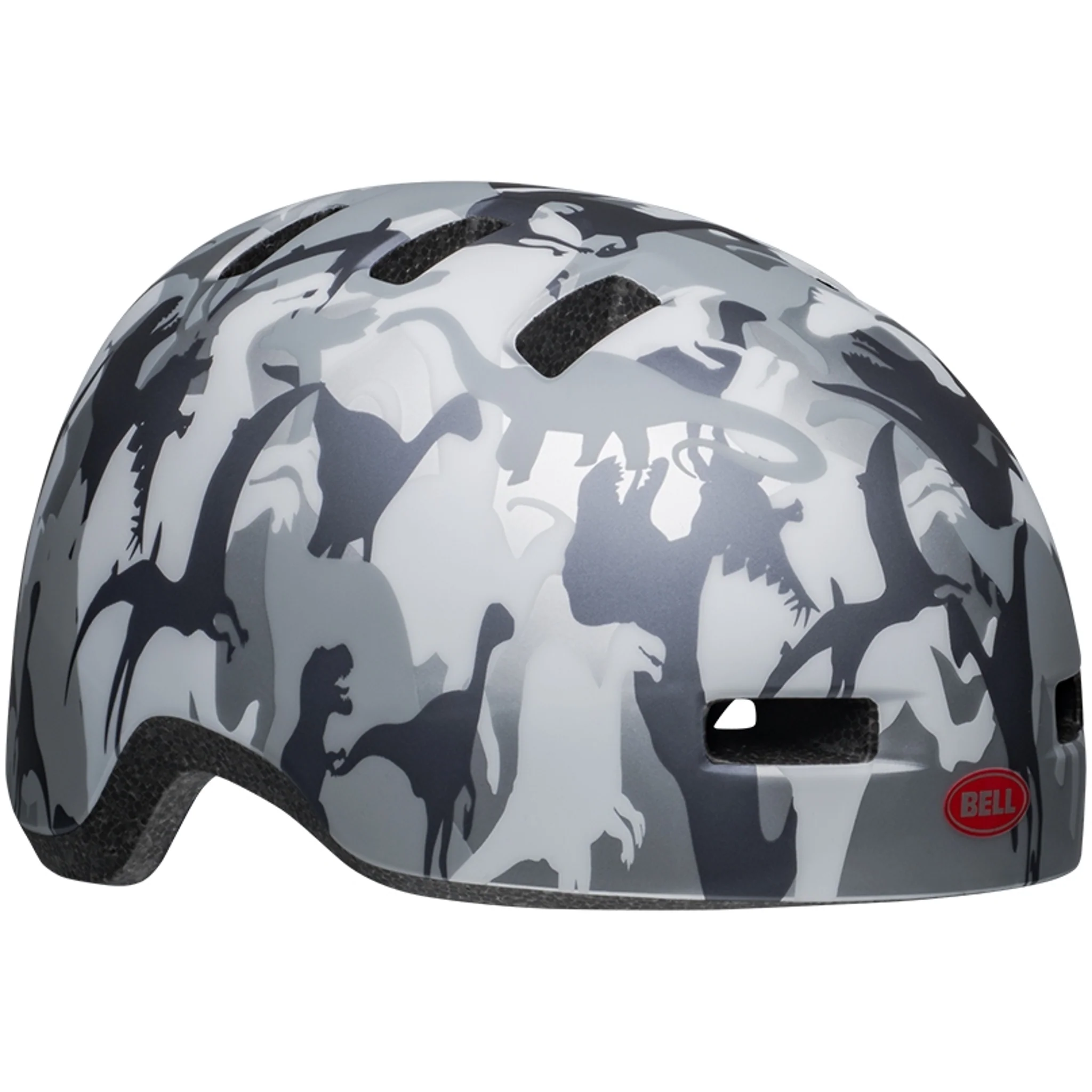 Bell Lil Ripper Kids Helmet Camosaurus Grey - Image 5