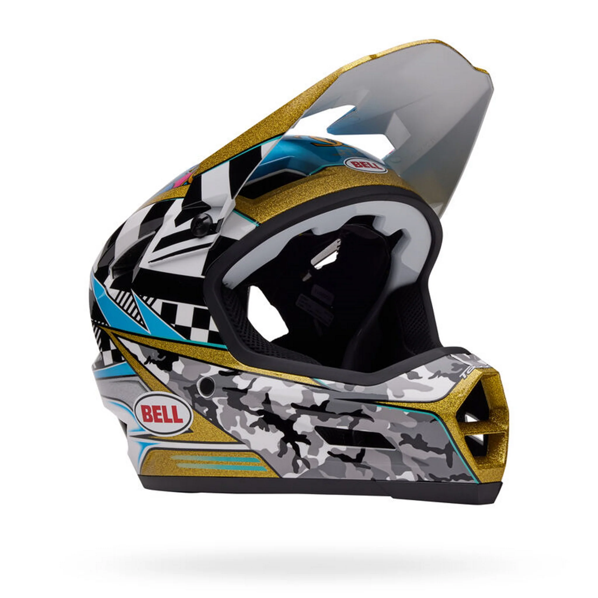 Bell Sanction 2 DLX MIPS Full-Face Helmet Caiden Gloss Black/White - Image 3