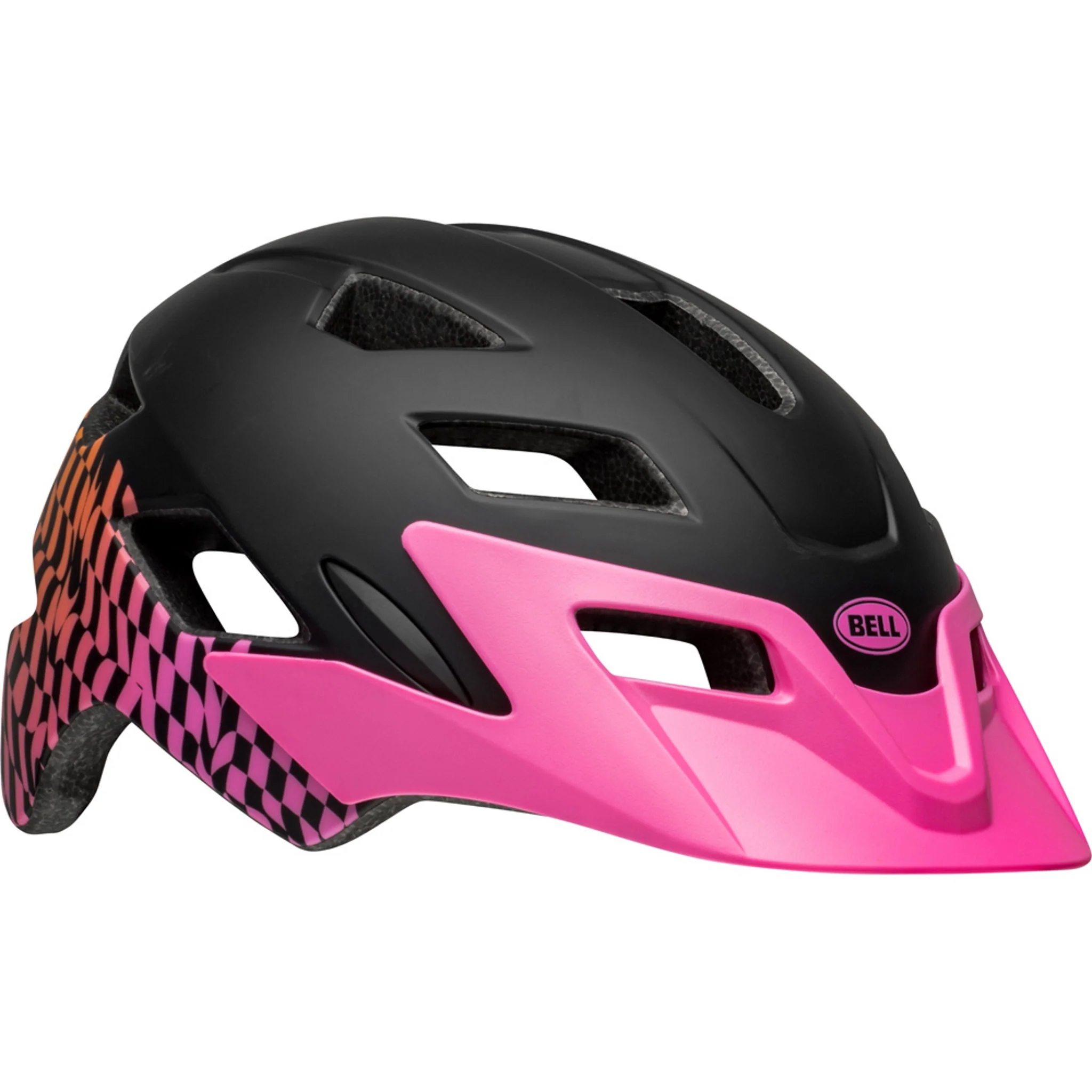 Bell Sidetrack Universal Fit Youth Helmet Matte Pink - Image 4