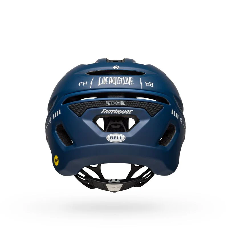 Bell Helmet Sixer MIPS Fasthouse Blue/White - Image 3