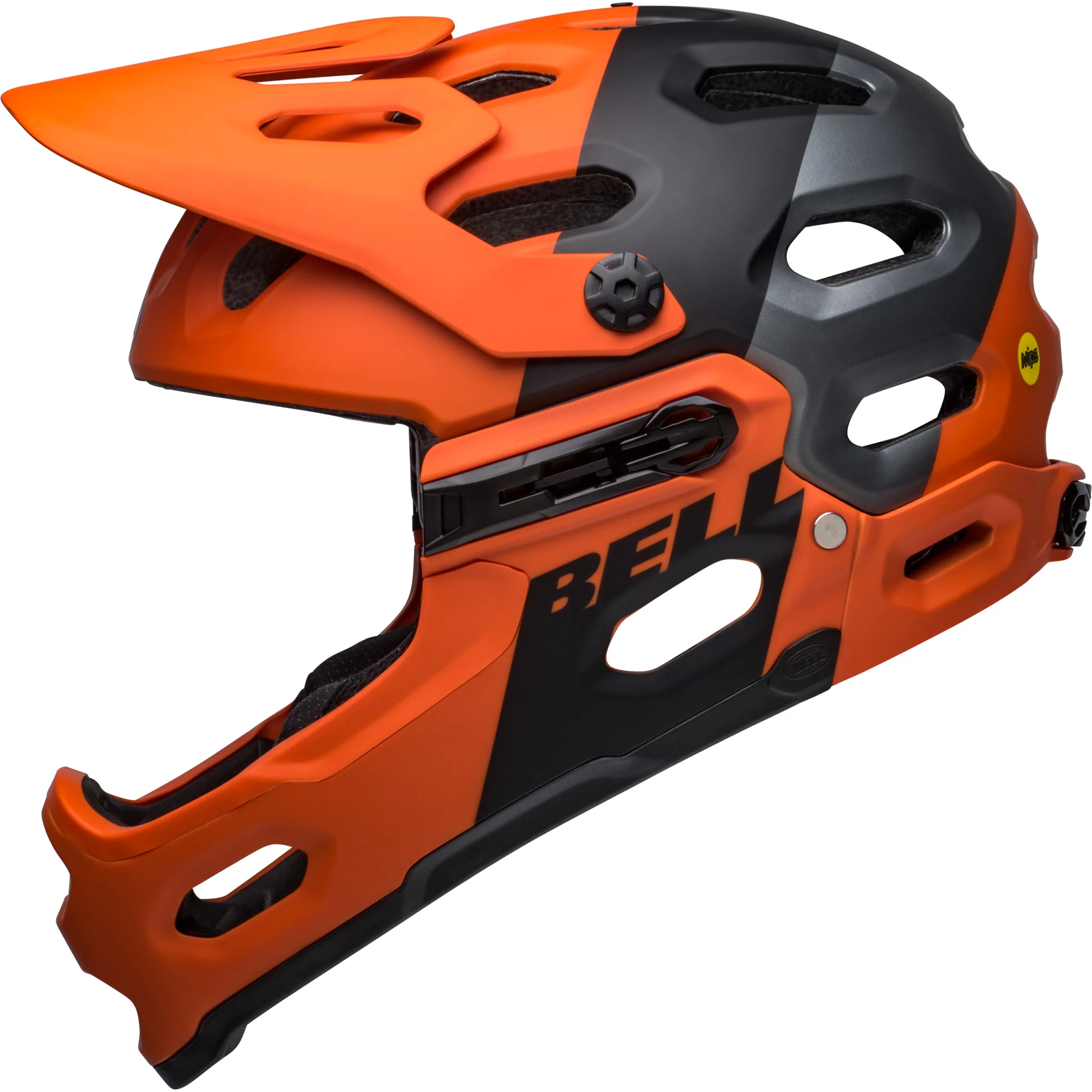 Bell Super 3R MIPS Helmet Orange/Black - Image 4