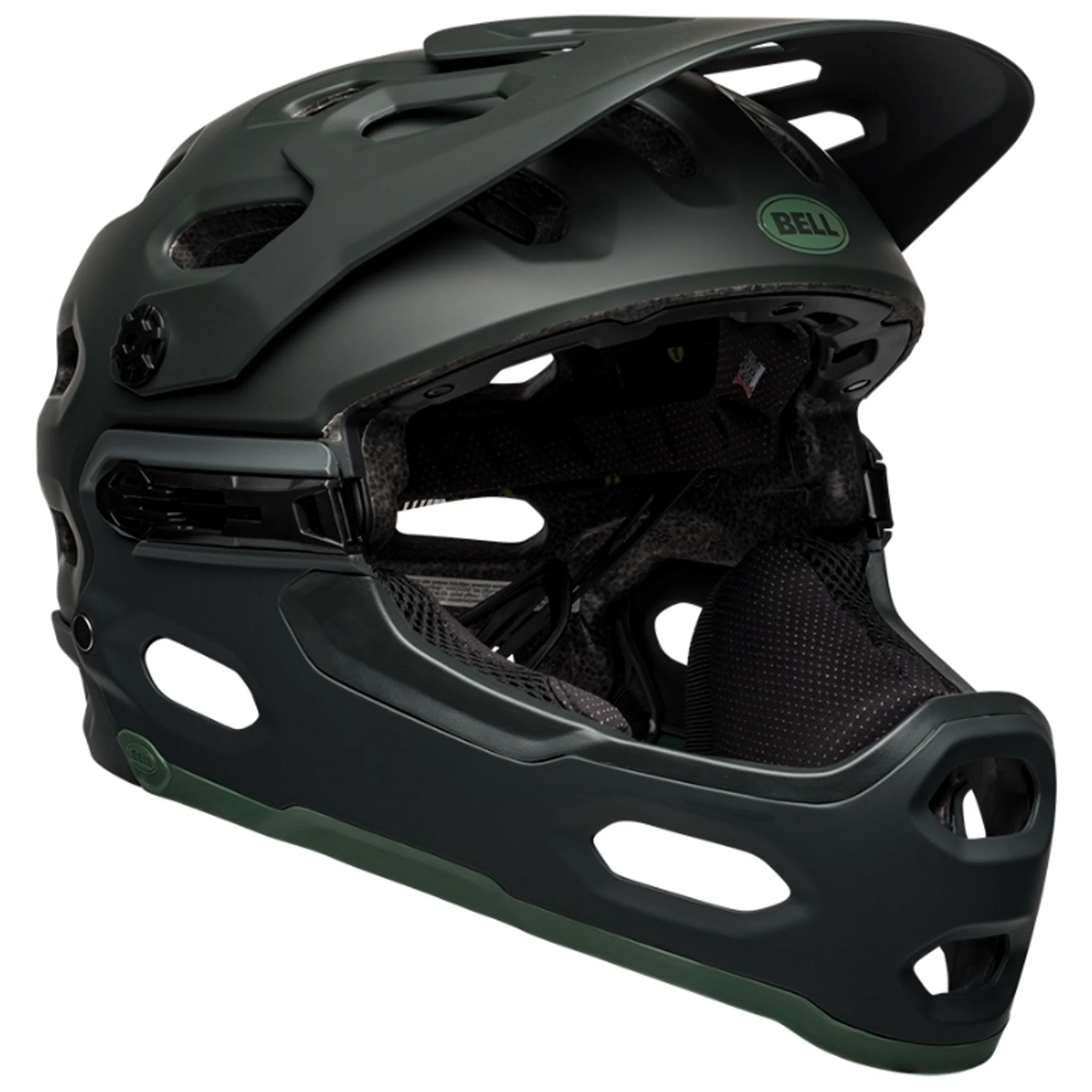 Bell Super 3R Mips Helmet Matte Green