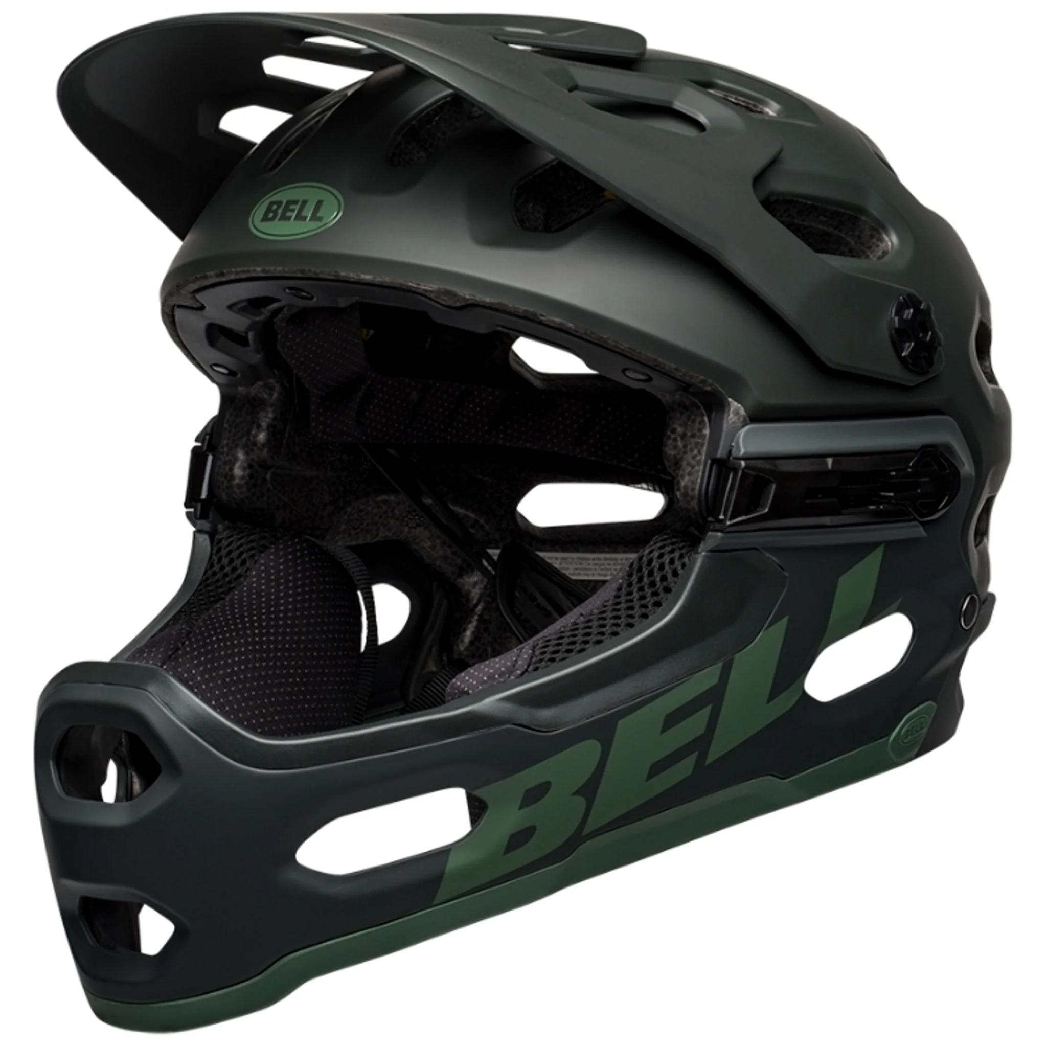 Bell Super 3R Mips Helmet Matte Green - Image 4