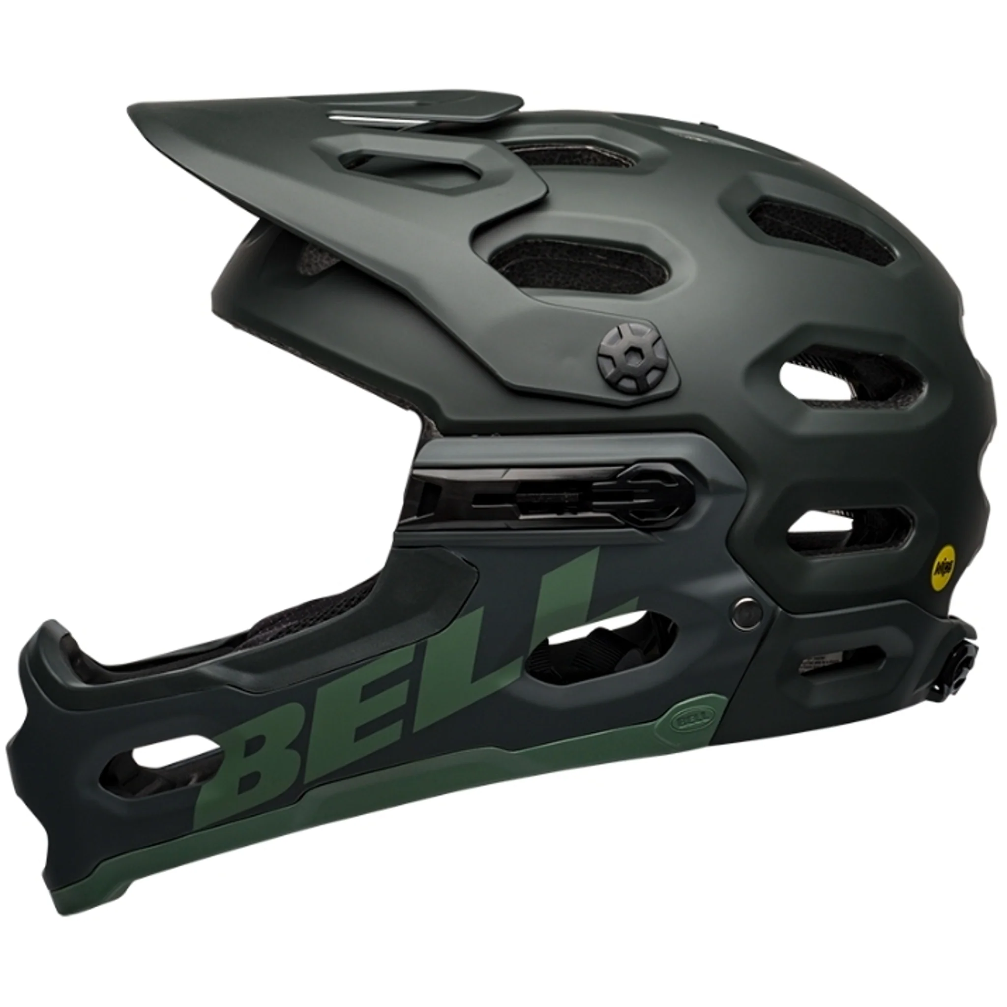 Bell Super 3R Mips Helmet Matte Green - Image 5