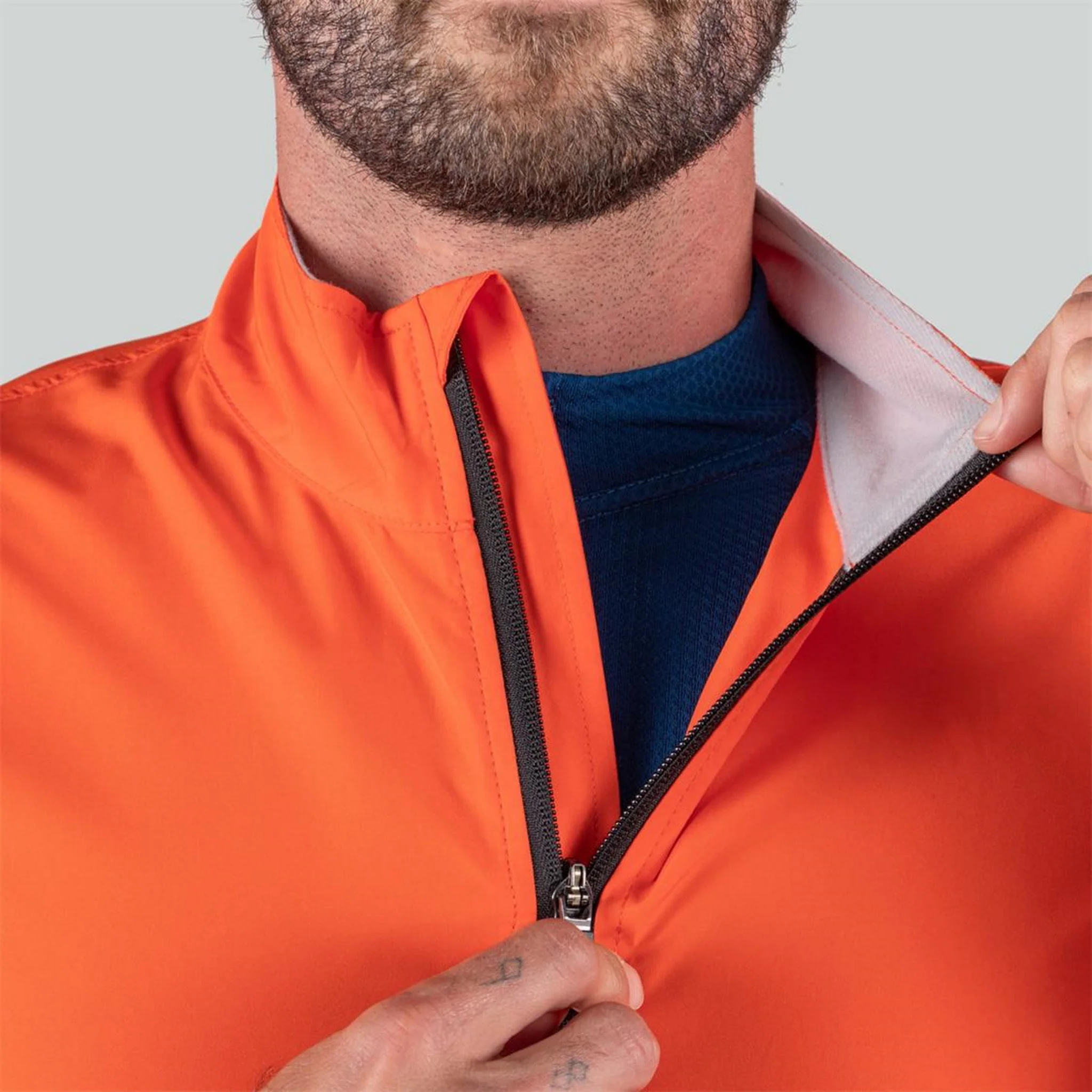 Bellwether Men Velocity Jacket Orange - Image 6