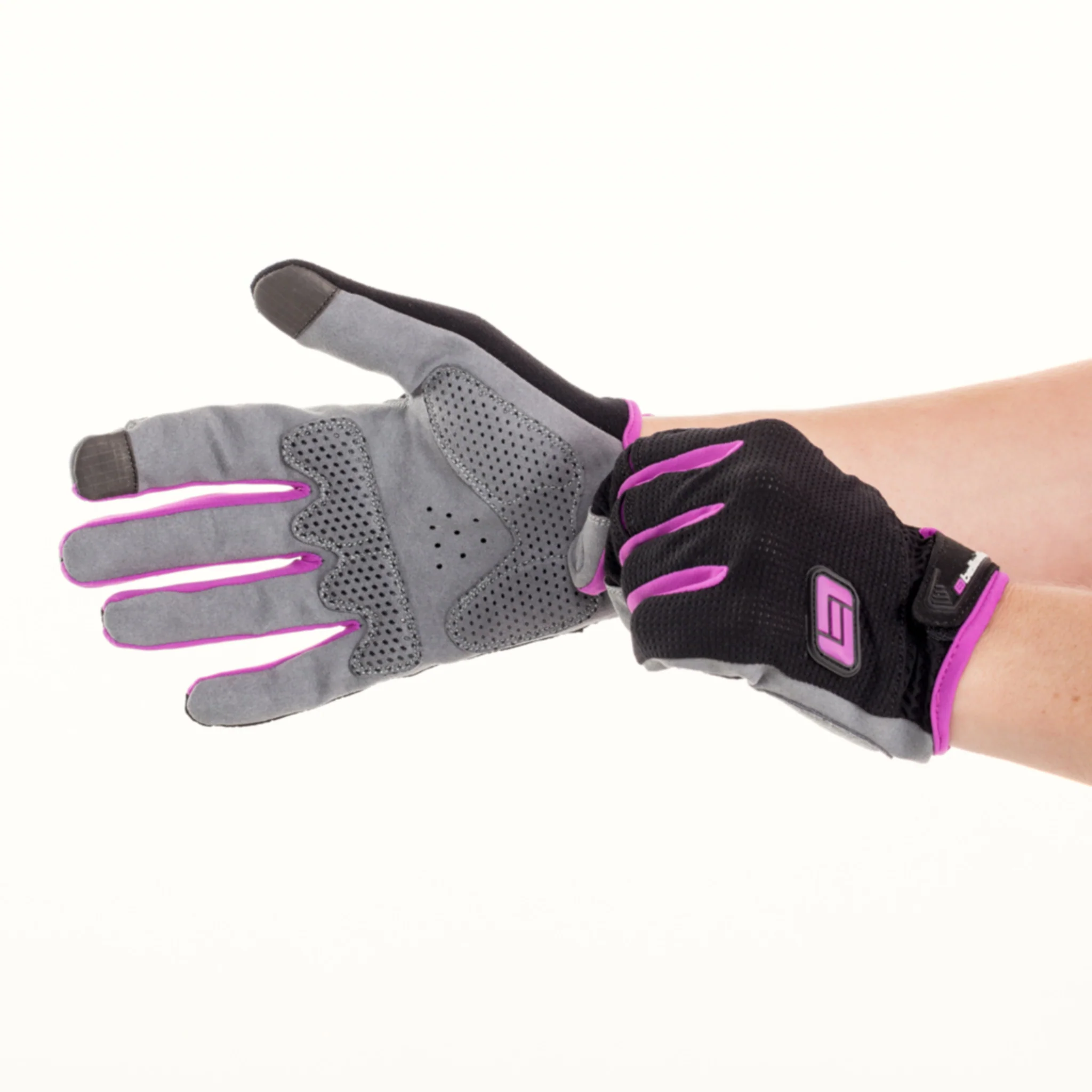 Bellwether Women’s Direct Dial Gloves Fuchsia - Image 2