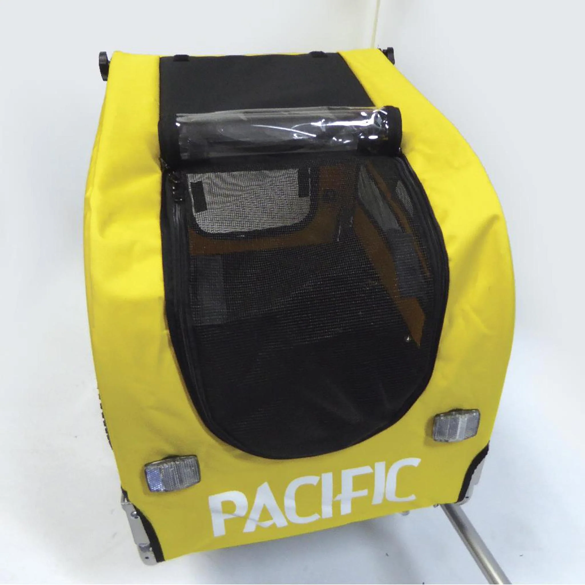 Pacific Pet Bike Trailer MD Reflective Yellow - Image 5