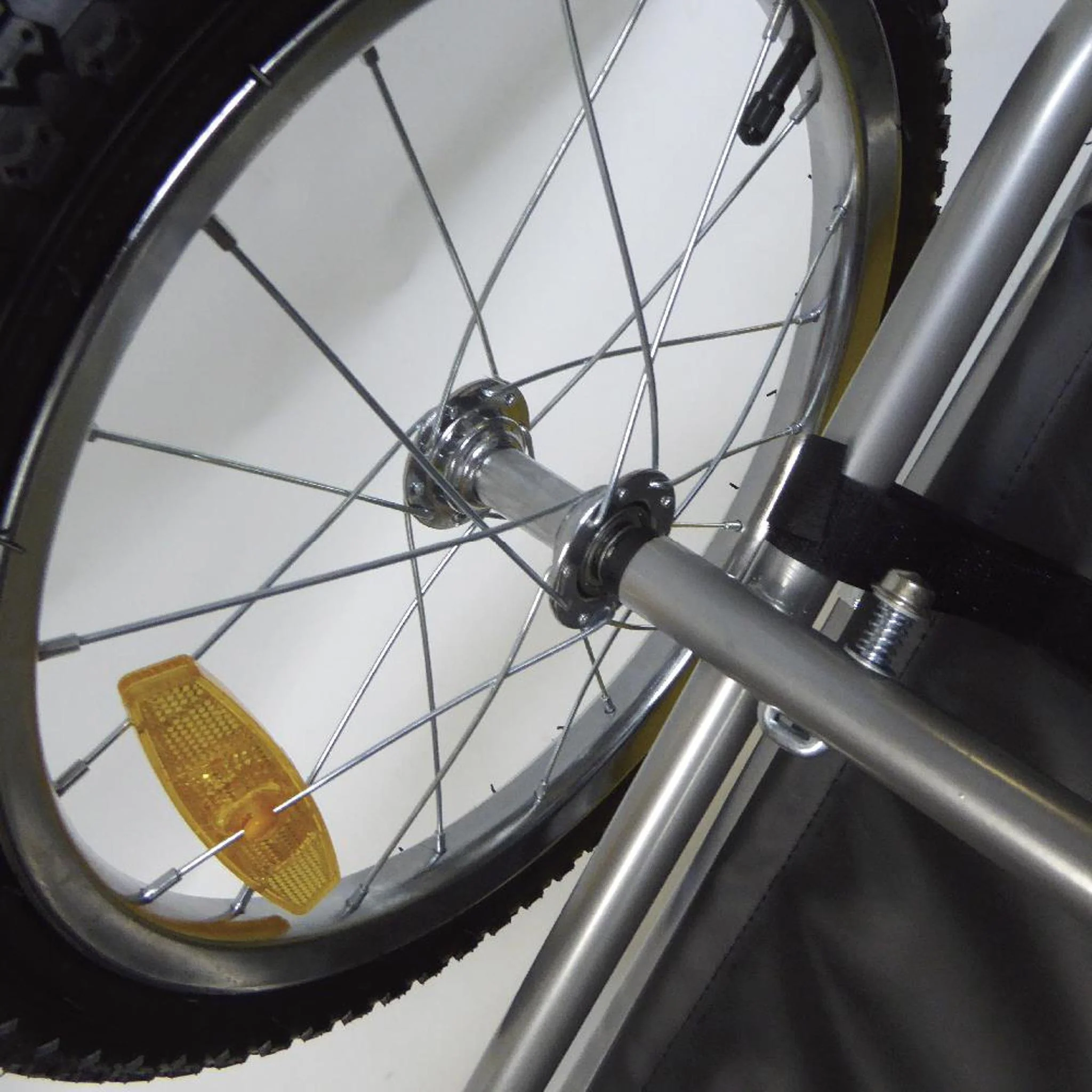 Pacific Pet Bike Trailer MD Reflective Yellow - Image 7