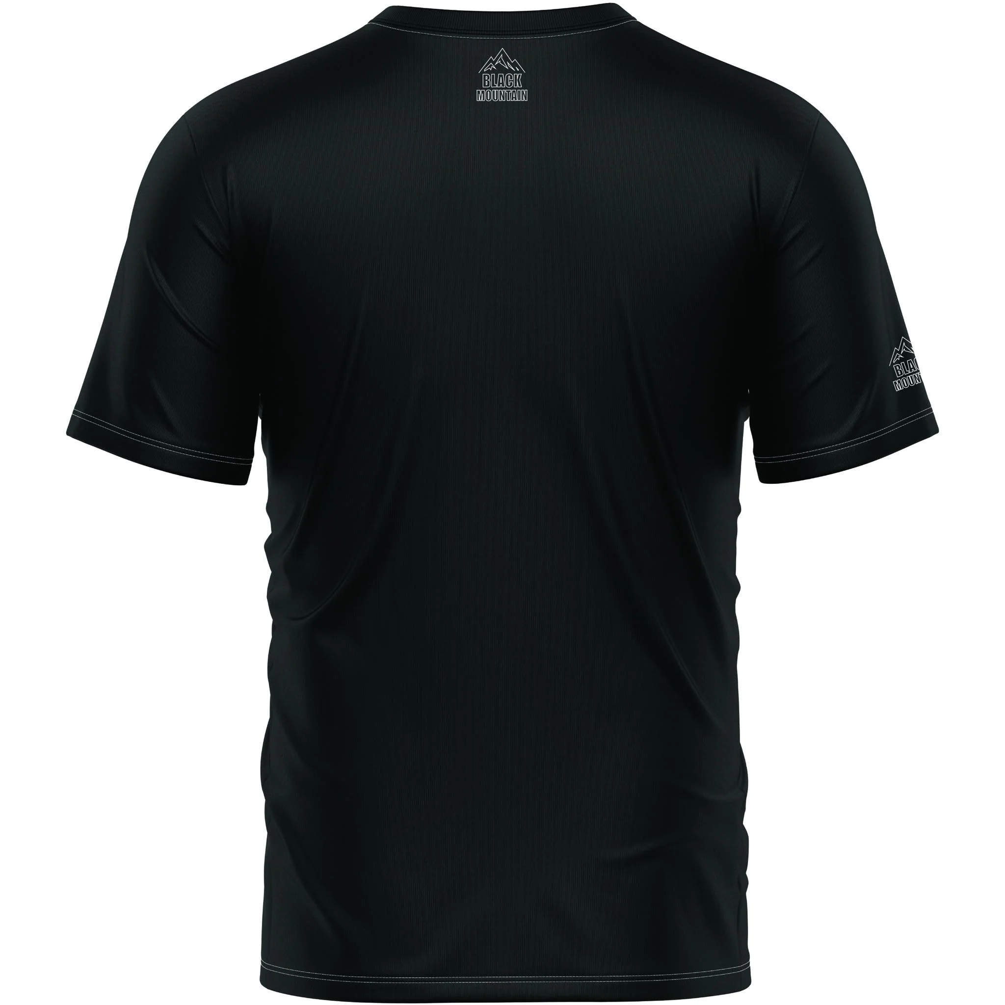 Black Mountain Shadow Trail Short Sleeve MTB Jersey Black - Image 2