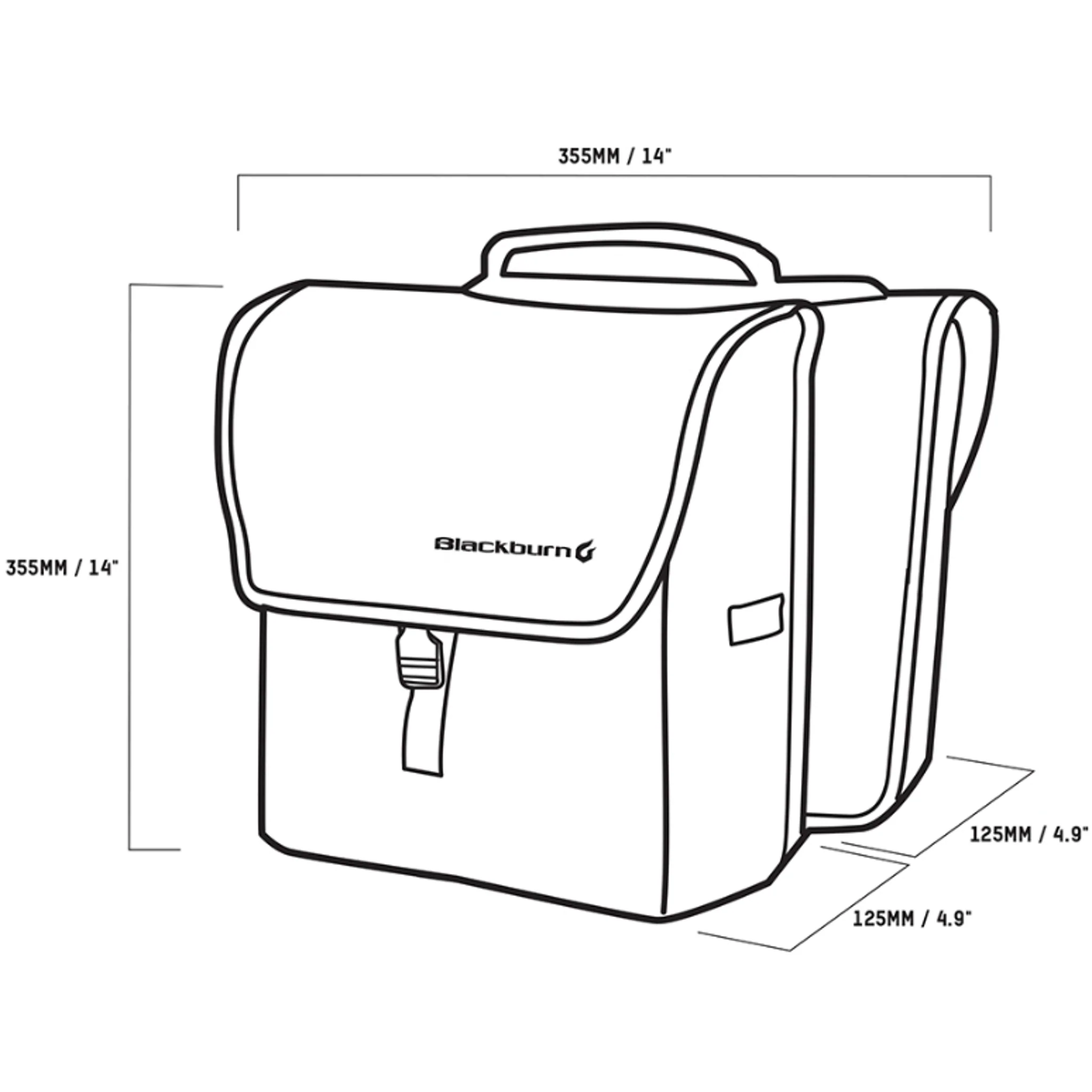 Blackburn Local Pannier Bags - Image 5