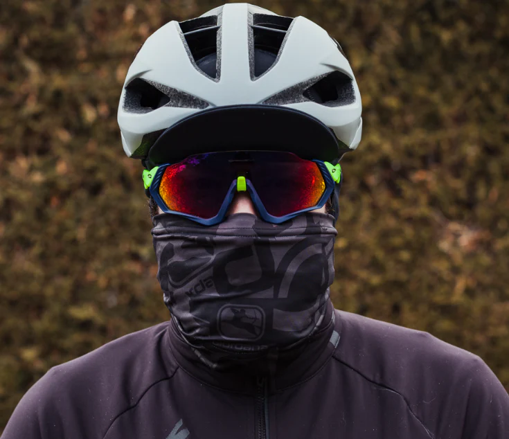 Buff Lightweight Merino Wool Neck Warmer UNI Solid Night Blue - Image 2