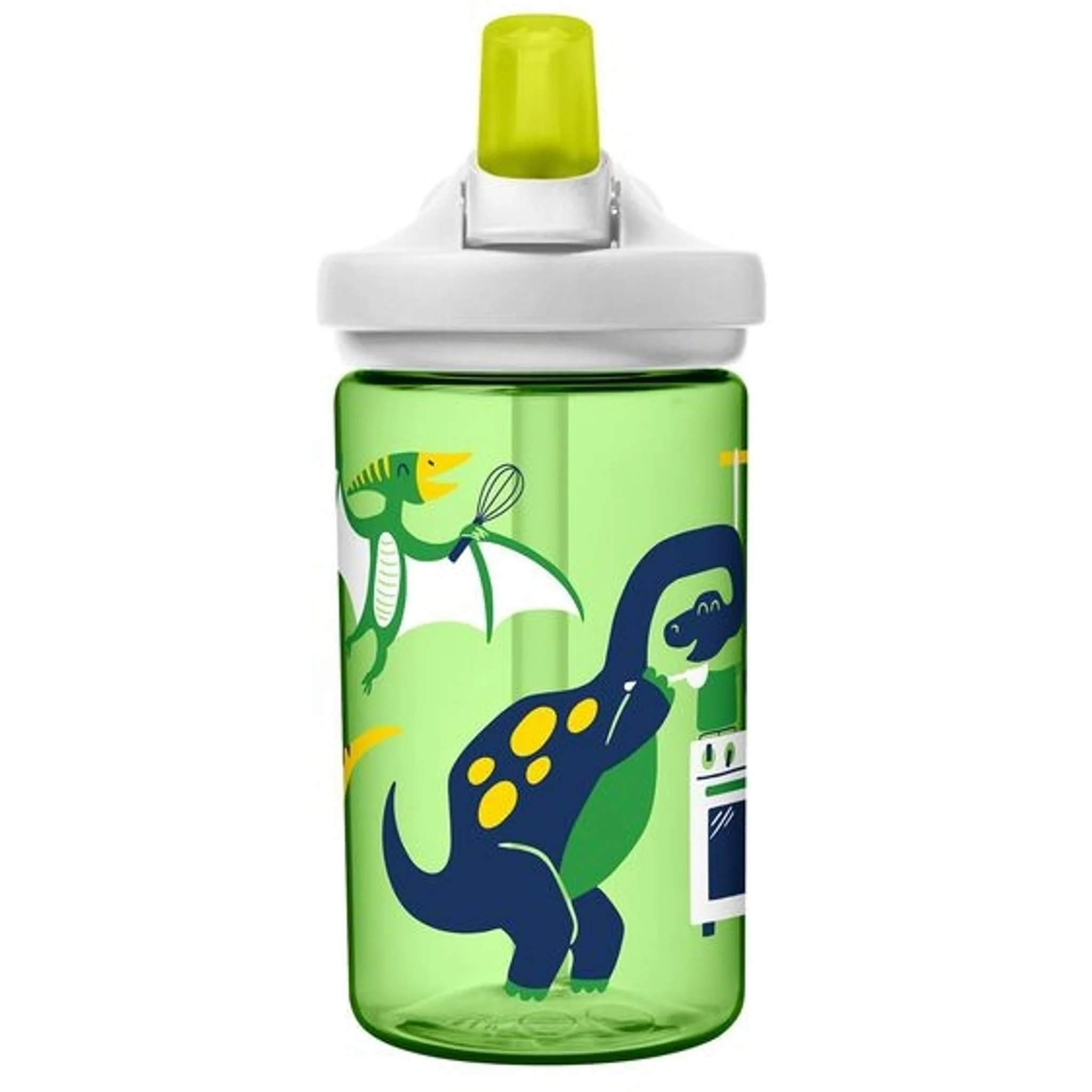 CamelBak Eddy+ Kids Water Bottle 400ml Chef Dinosaur - Image 2