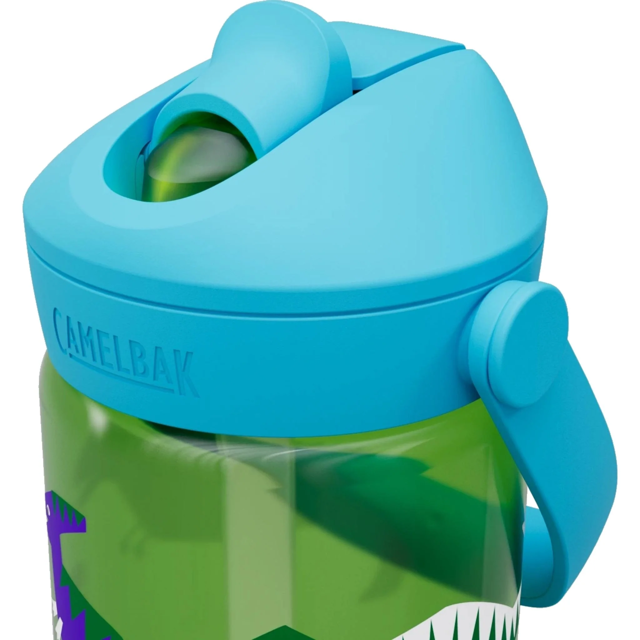Camelbak Thrive Flip Straw Kids Bottle with Tritan Renew 400ml Hip Dinos - Image 4