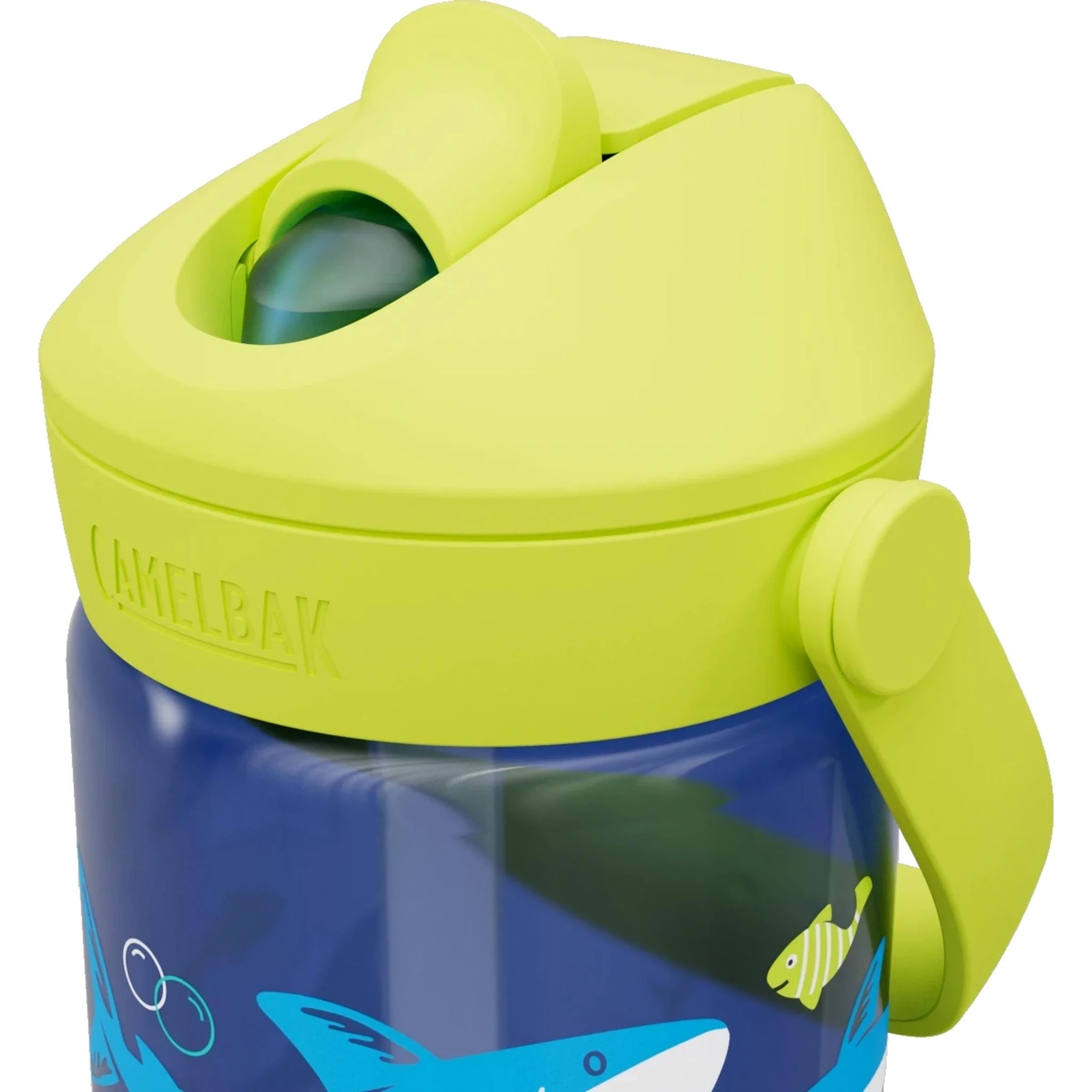 Camelbak Thrive Flip Straw Kids Bottle with Tritan Renew 400ml Sharks and Rays - Image 4