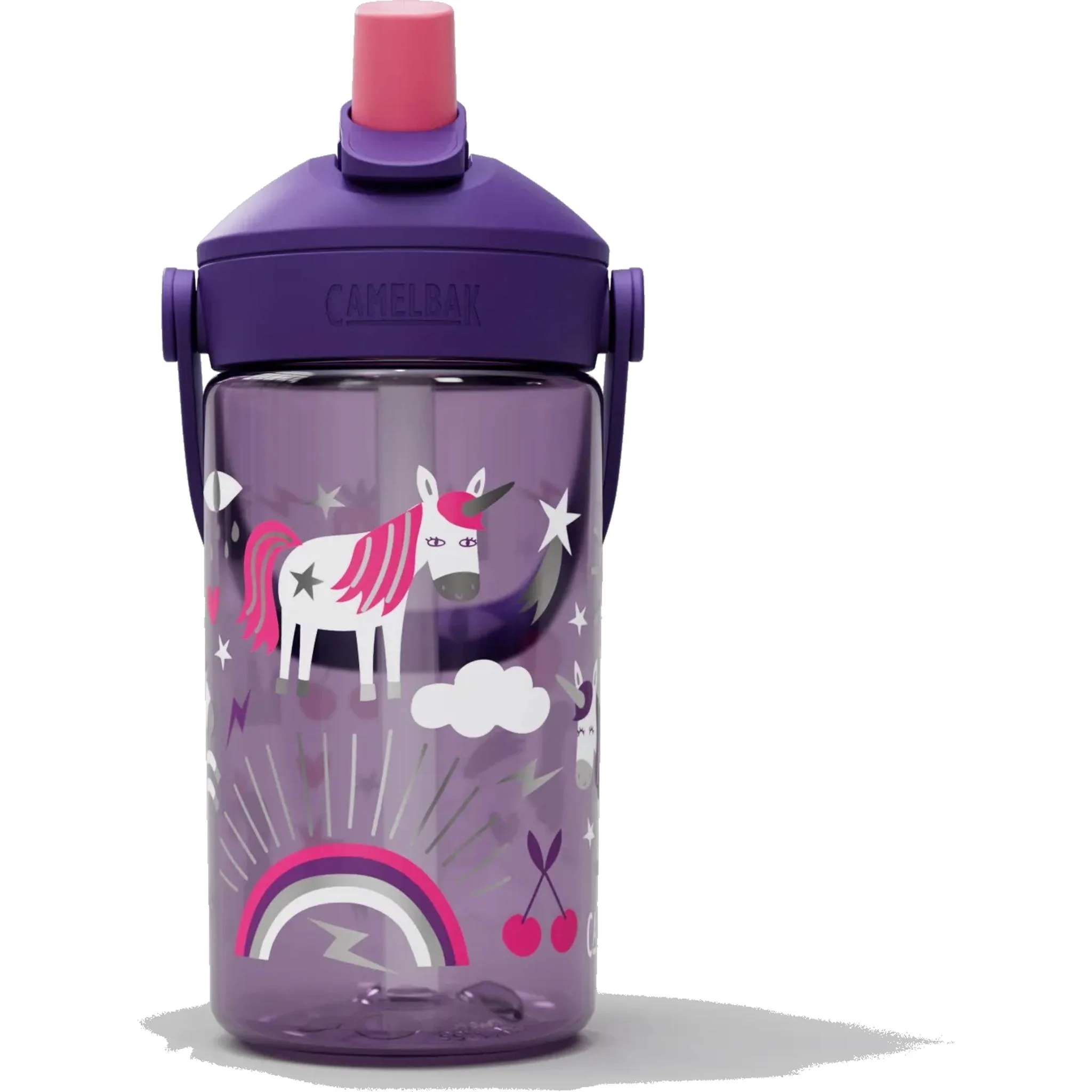 Camelbak Thrive Flip Straw Kids Bottle with Tritan Renew 400ml Unicorn Party - Image 2