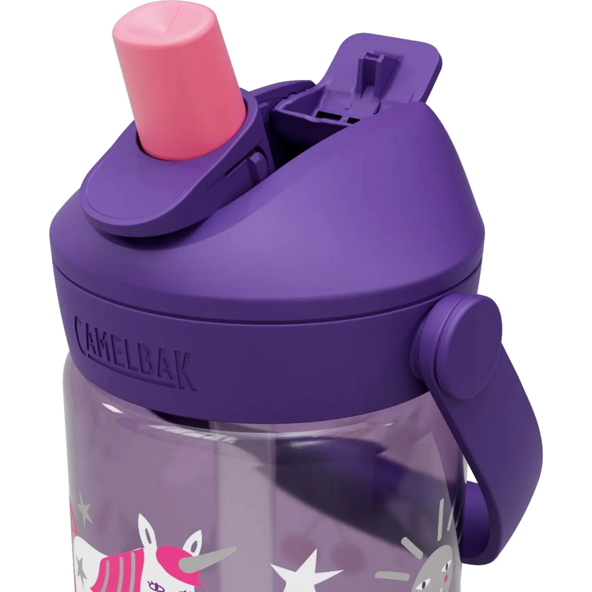 Camelbak Thrive Flip Straw Kids Bottle with Tritan Renew 400ml Unicorn Party - Image 3
