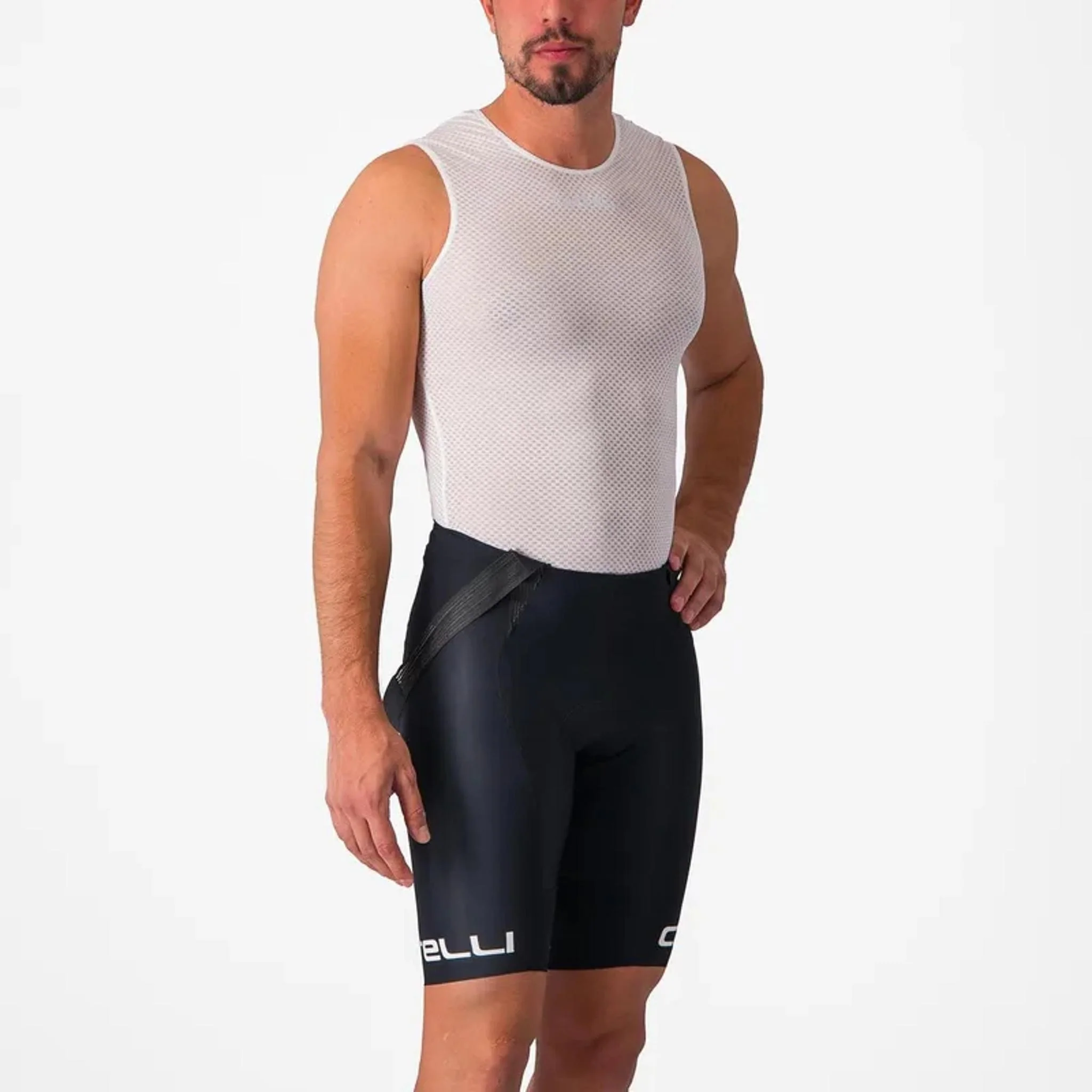Castelli Pro Mesh 2.0 Baselayer Sleeveless White - Image 3