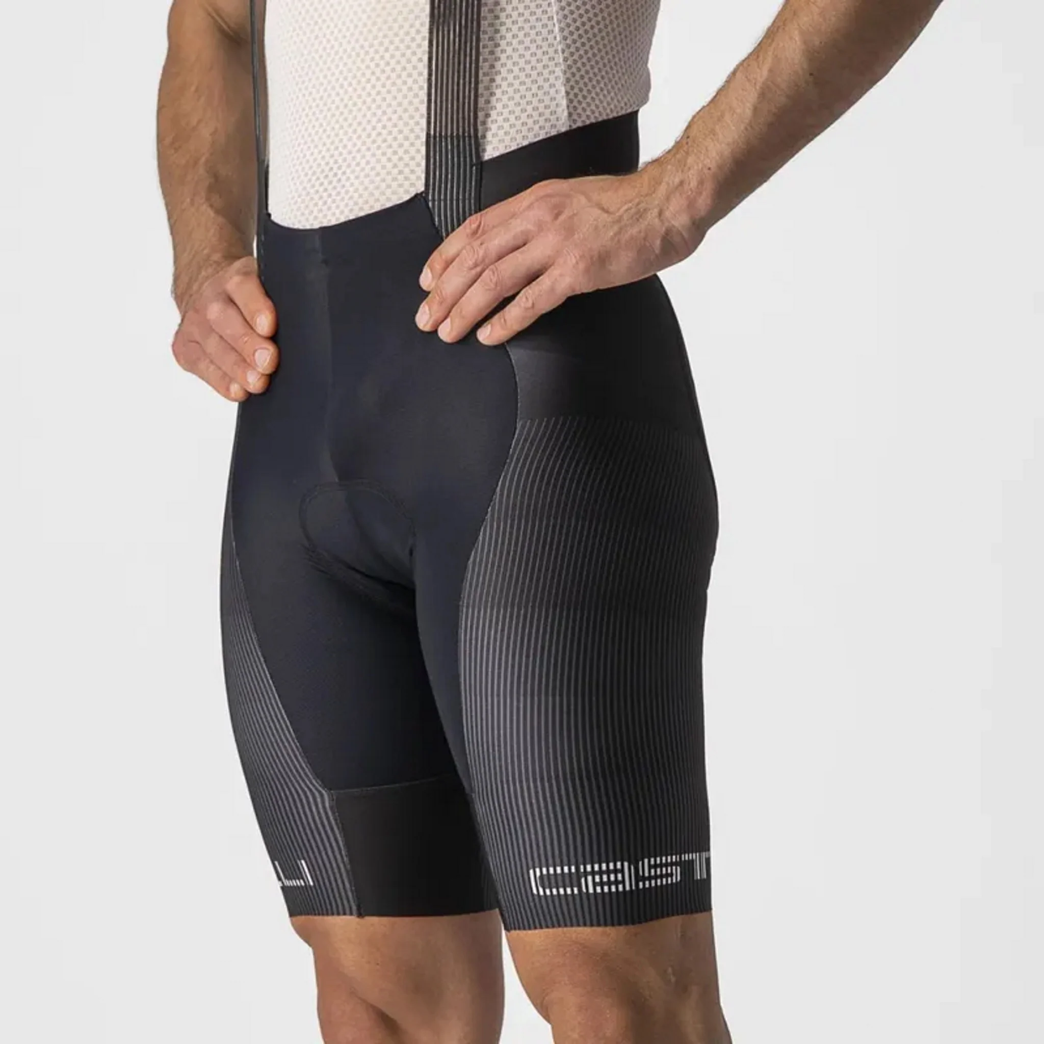 Castelli Bibshort Free Aero RC Pro Black/White - Image 6