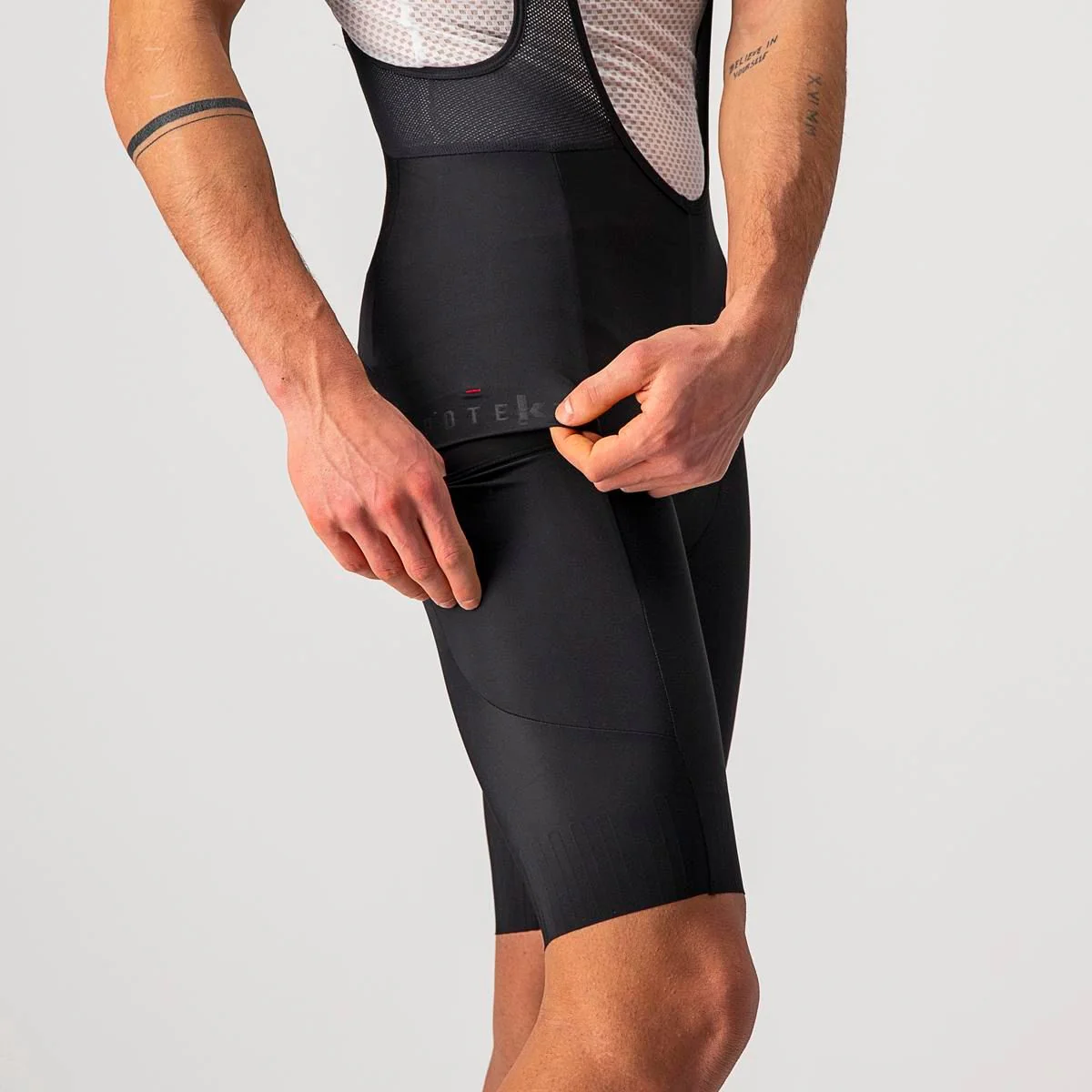 Castelli Bibshort Unlimited Forest Gray - Image 6