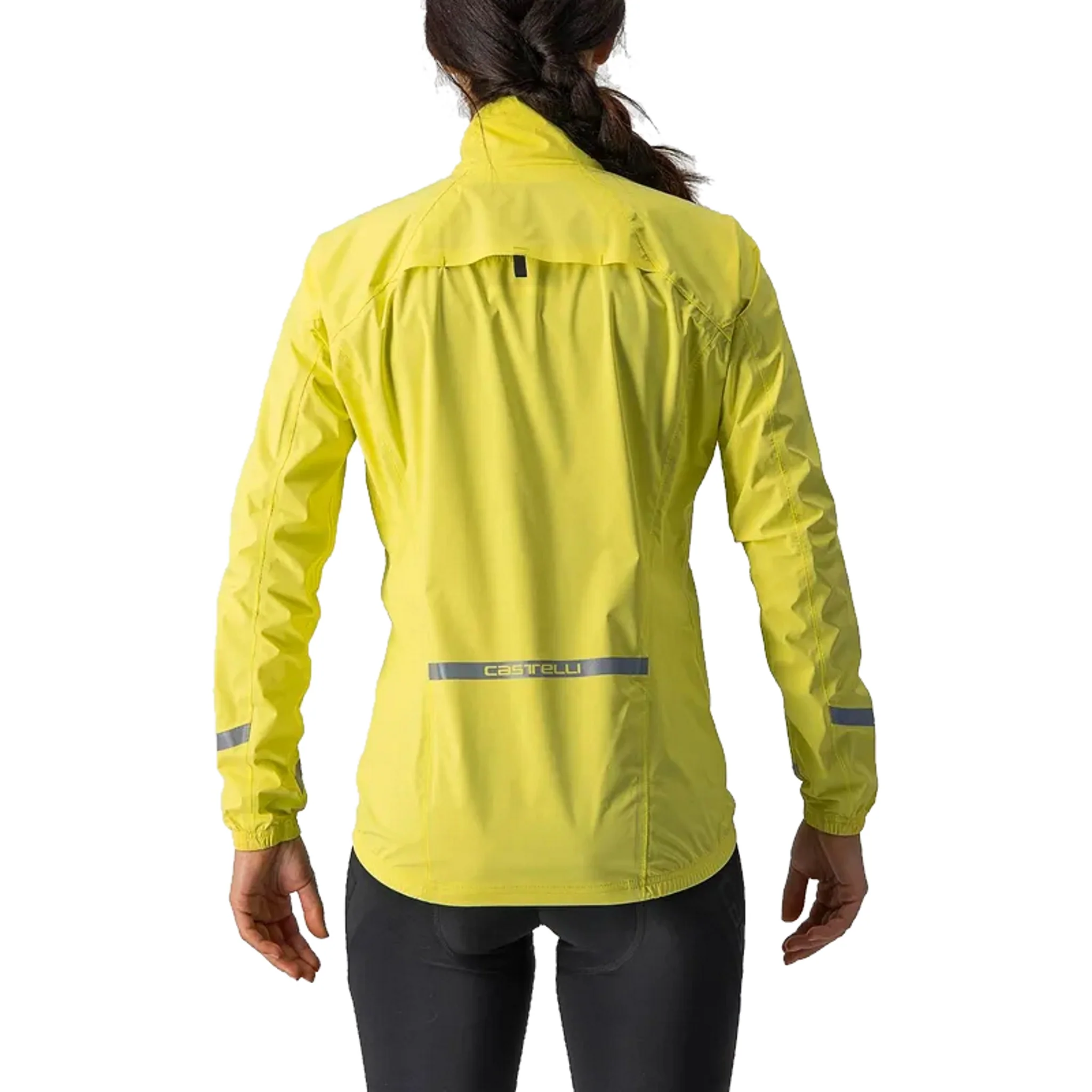 Castelli Emergency 2 Women's Rain Jacket Brilliant Yellow - Image 2