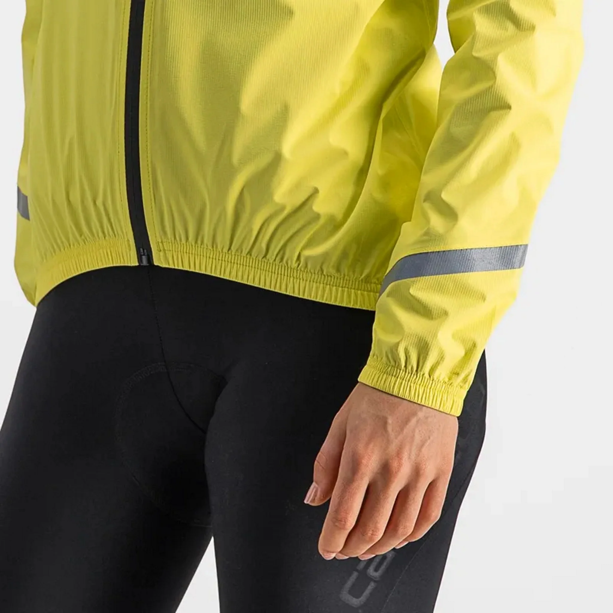 Castelli Emergency 2 Women's Rain Jacket Brilliant Yellow - Image 4