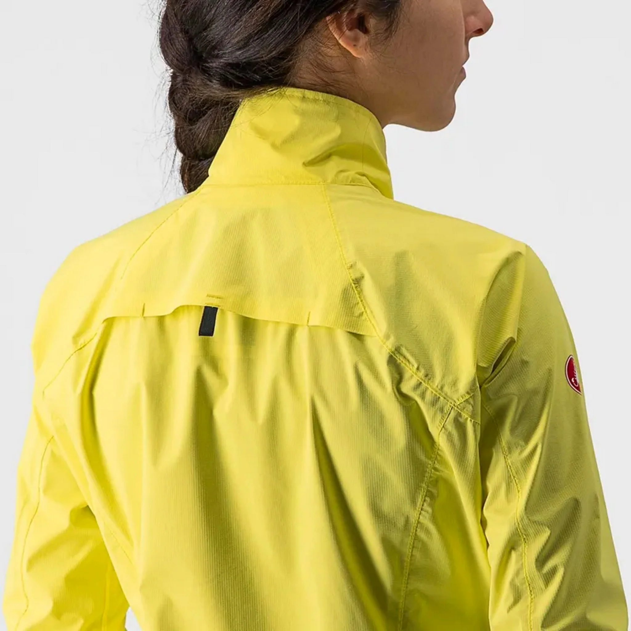 Castelli Emergency 2 Women's Rain Jacket Brilliant Yellow - Image 5
