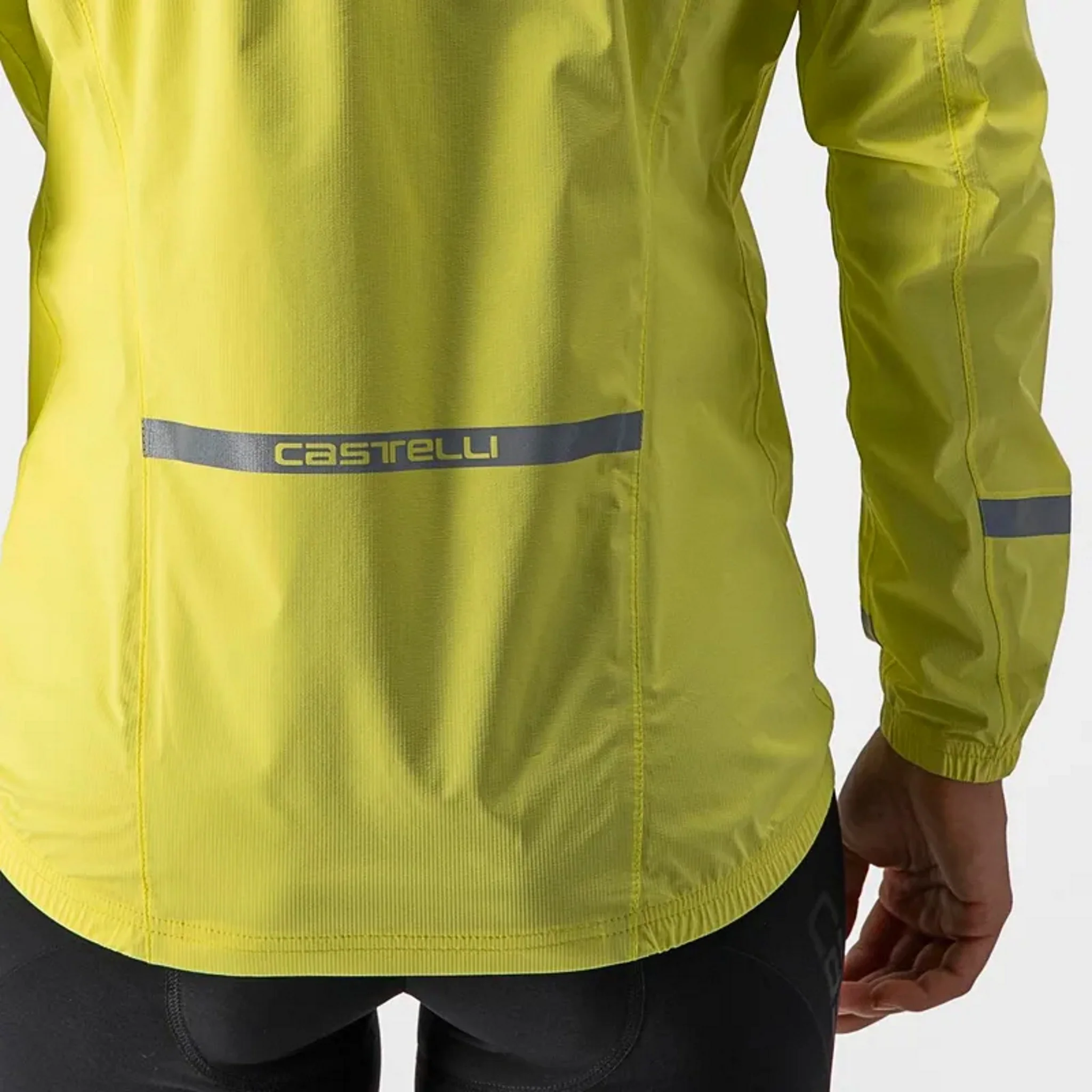 Castelli Emergency 2 Women's Rain Jacket Brilliant Yellow - Image 6